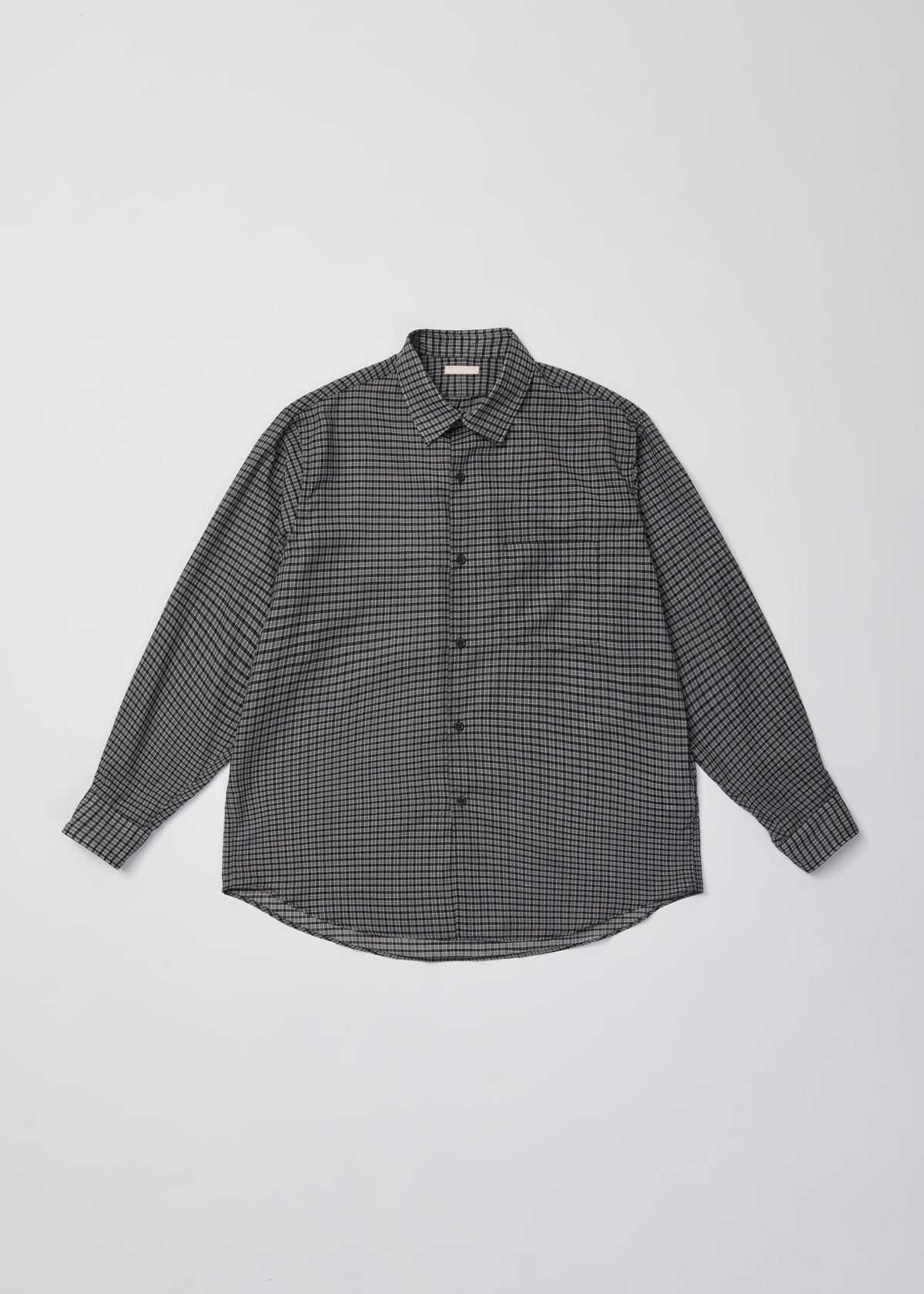 SUPER LIGHT WOOL CHECK SHIRT | ULTERIOR online store