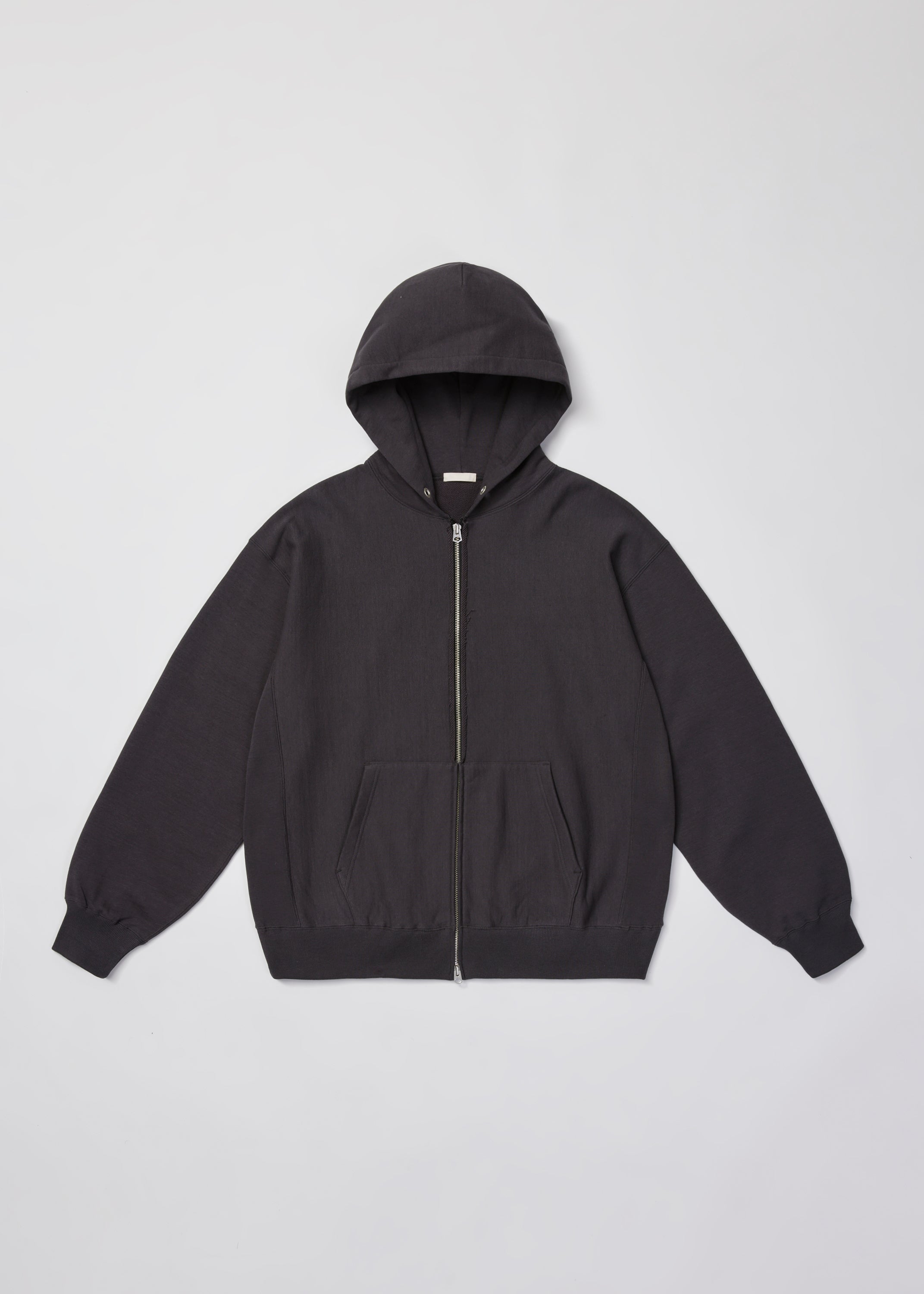 FADED SILKY TERRY RW ZIP UP PARKA | ULTERIOR online store