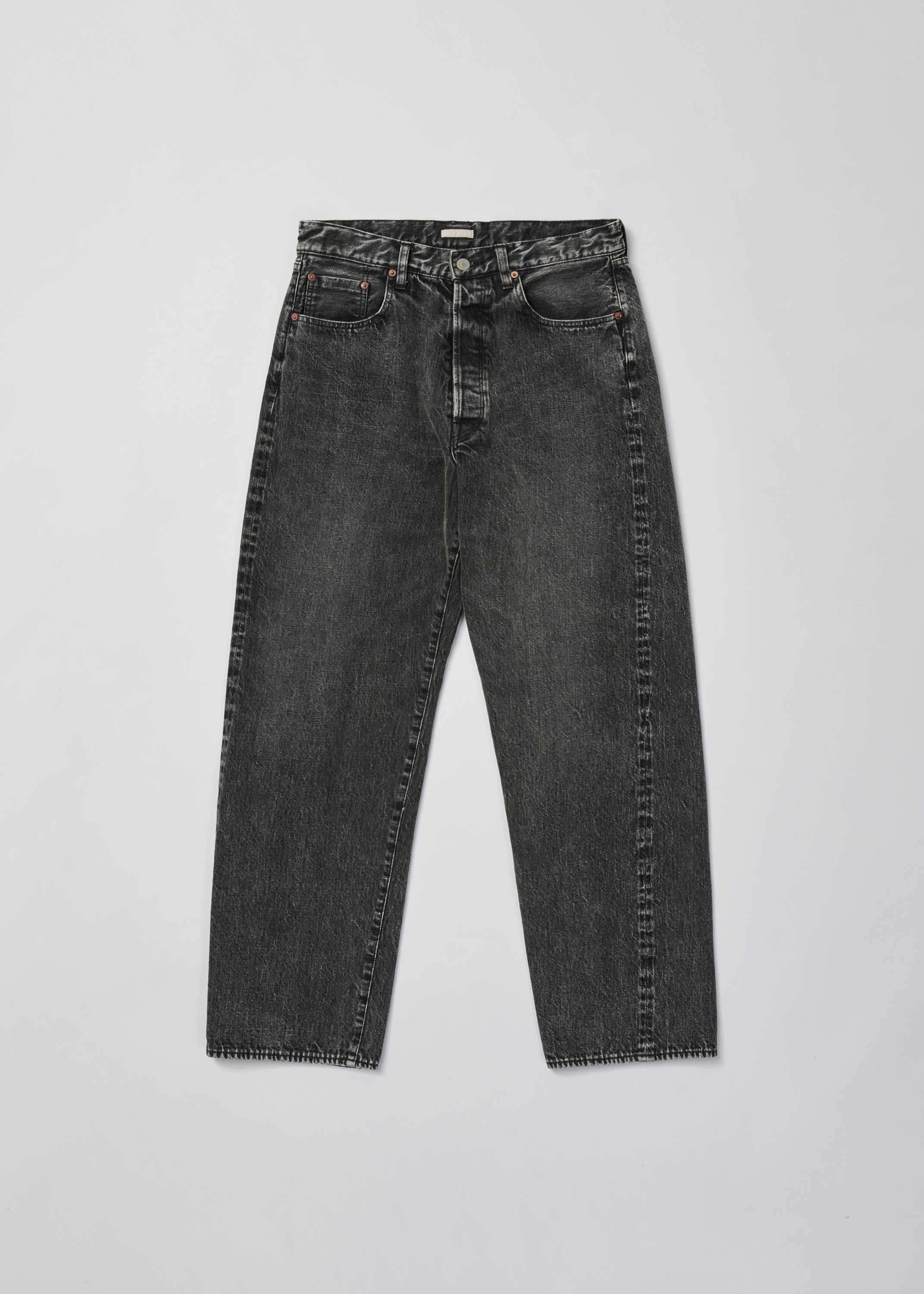 パンツ ULTERIOR WASHED SELVEDGE BLACK DENIM WASHED SELVEDGE BLACK DENIM 5P PANTS | ULTERIOR online store