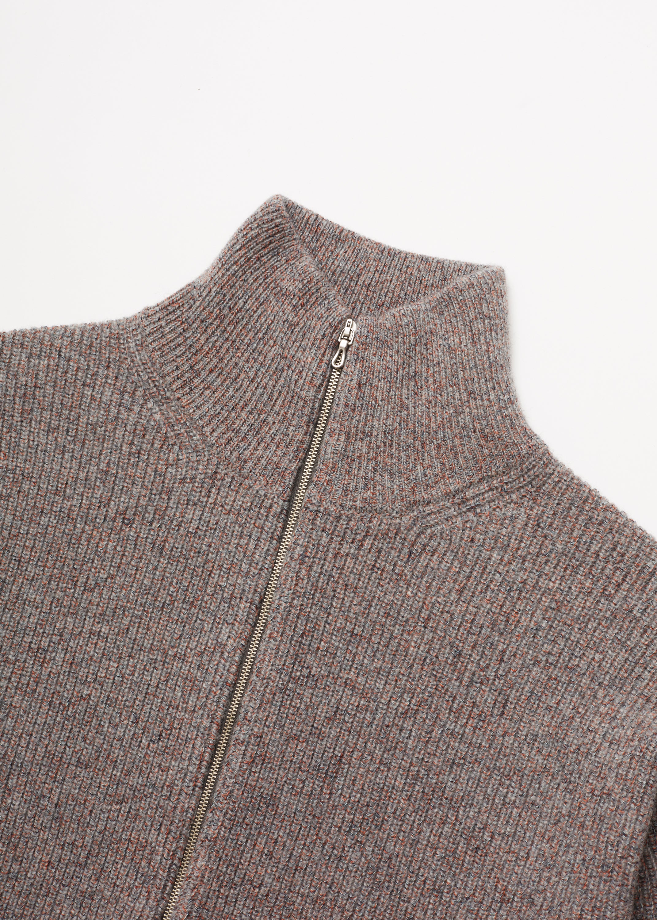 W/C MELANGE RIB DRIVERS KNIT