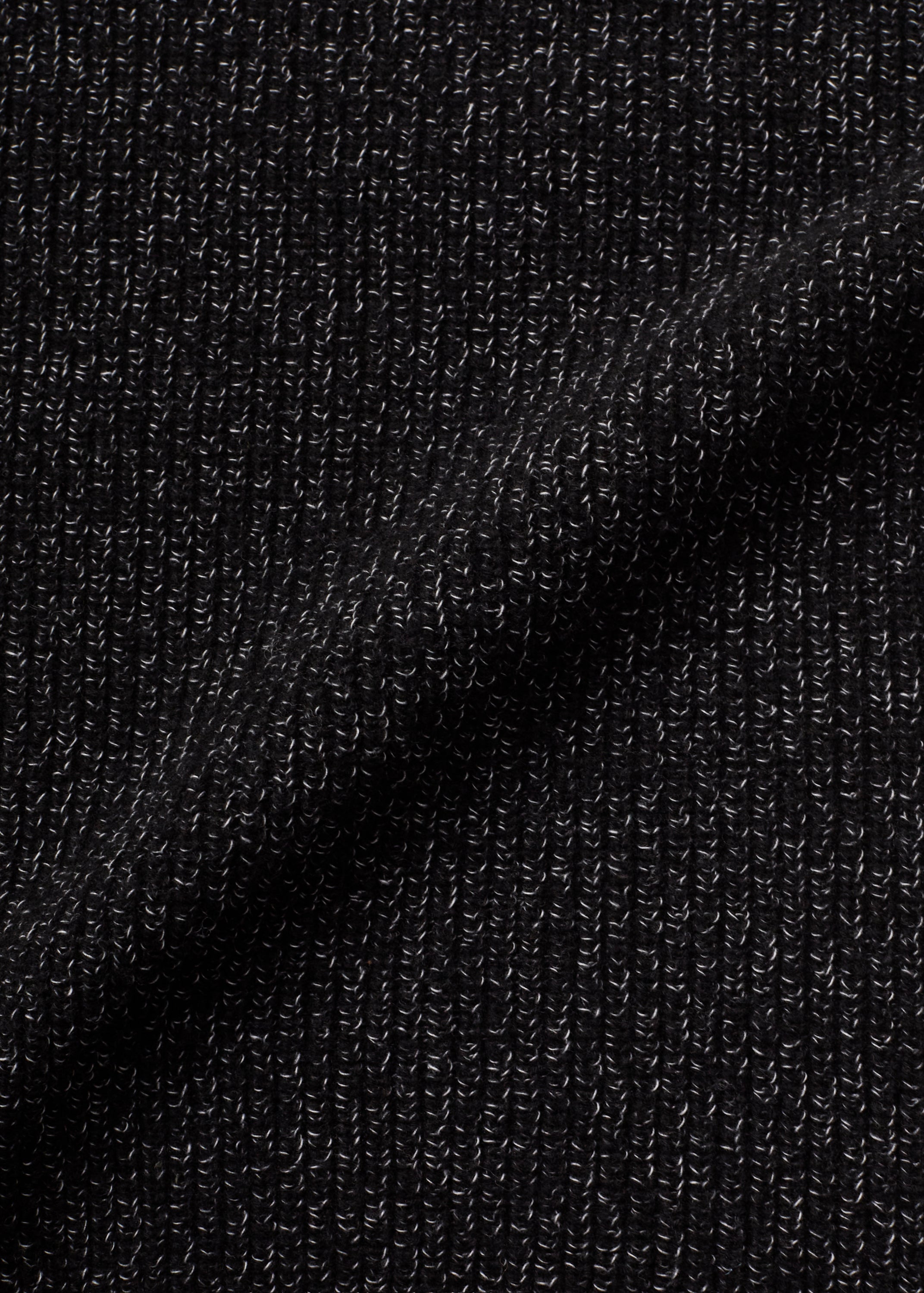 W/C MELANGE RIB DRIVERS KNIT