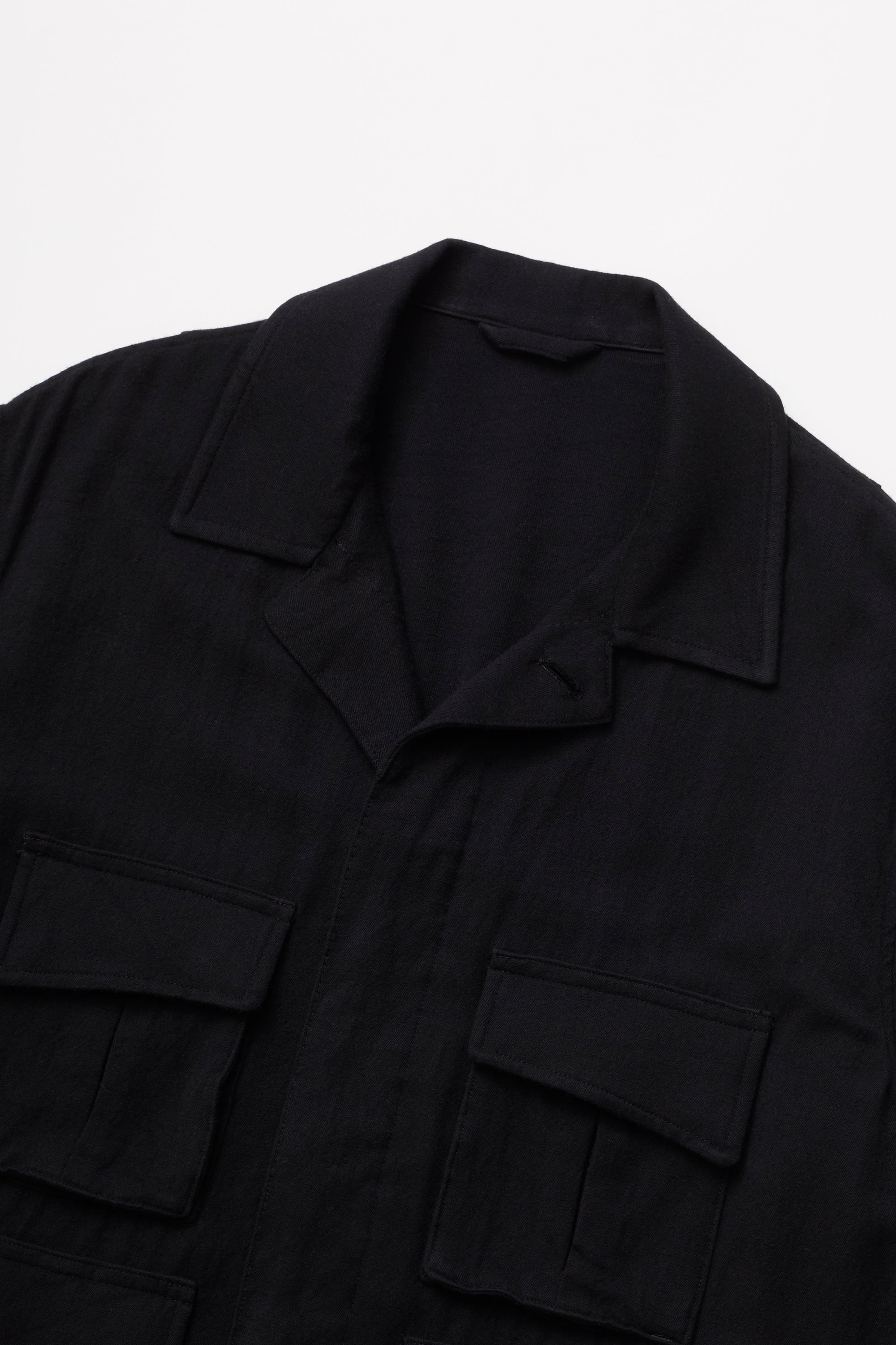 WASHED W/R CASH TWILL MIL-JKT