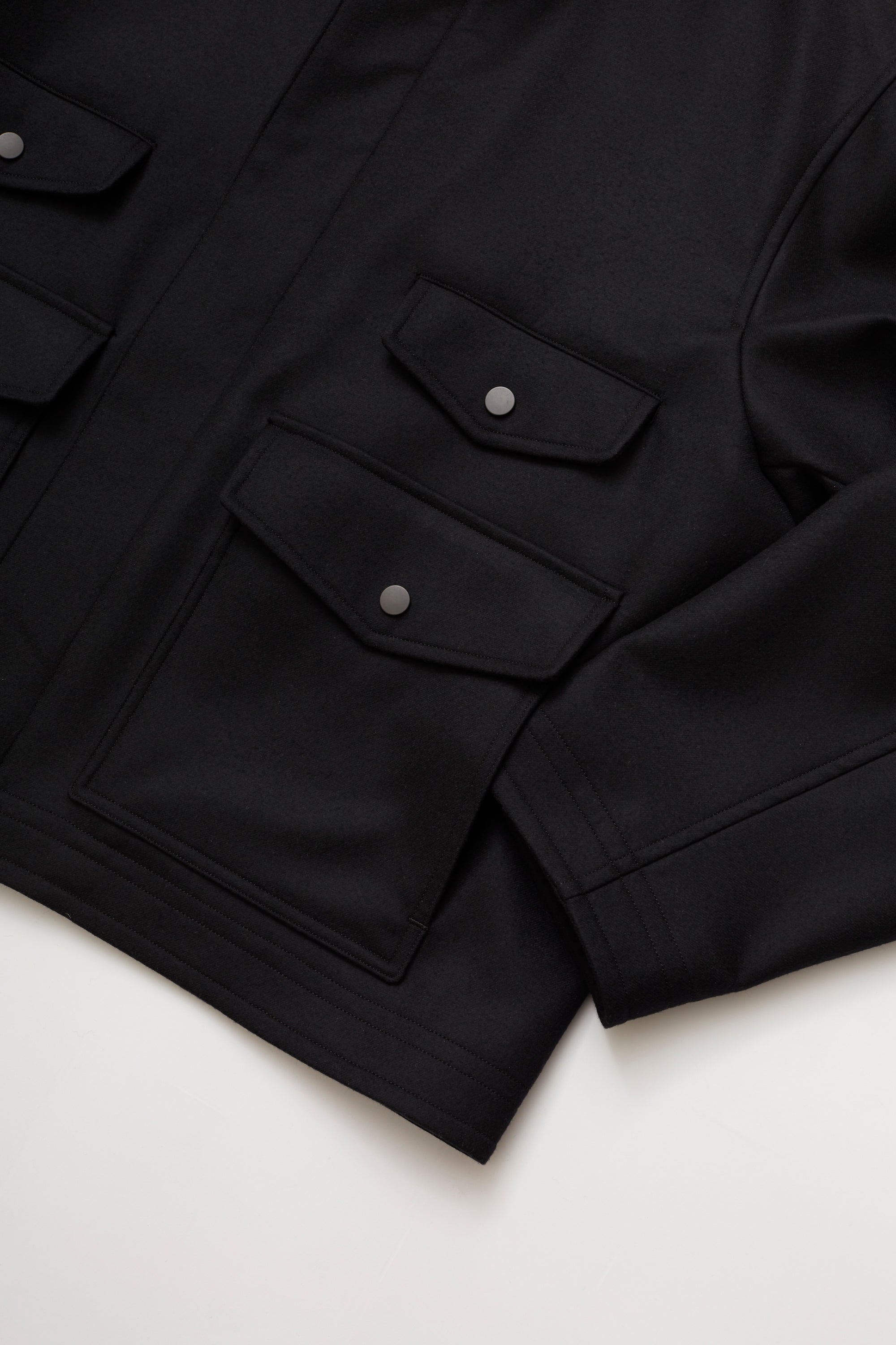 SUPER FINE LIGHT MELTON SHORT HUNTING JKT