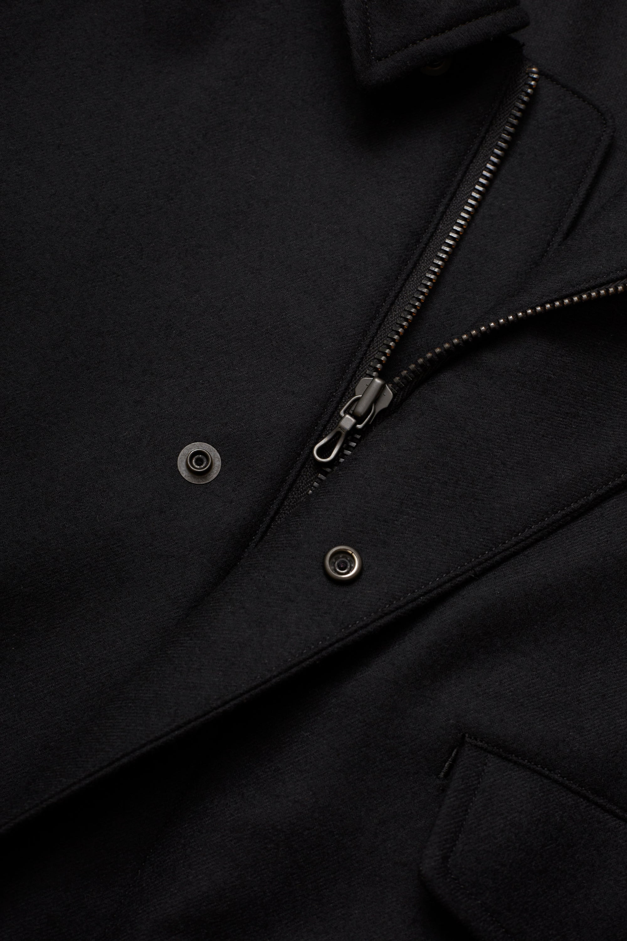 SUPER FINE LIGHT MELTON SHORT HUNTING JKT