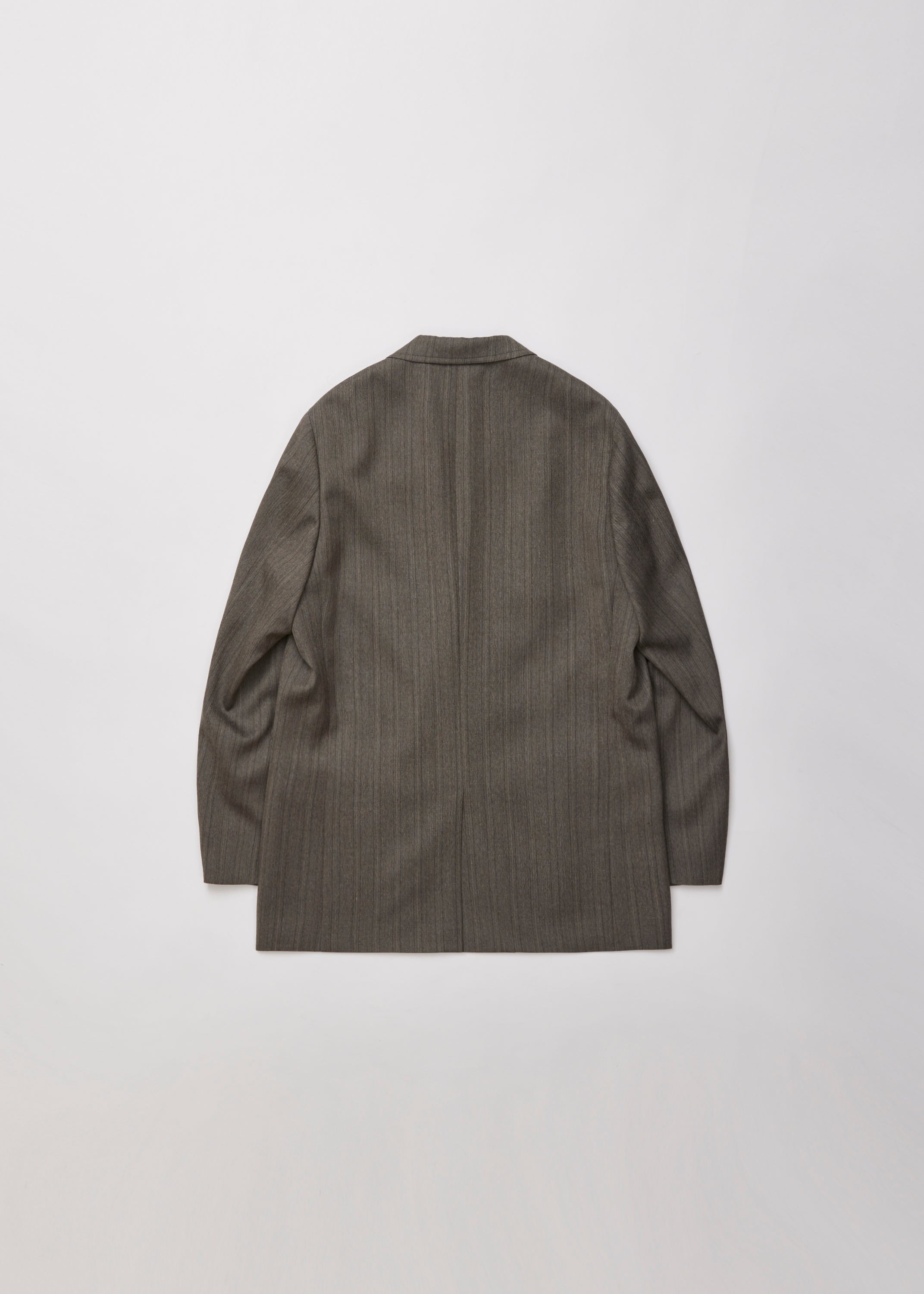 MELANGE HERRINGBONE STRIPE DB JKT