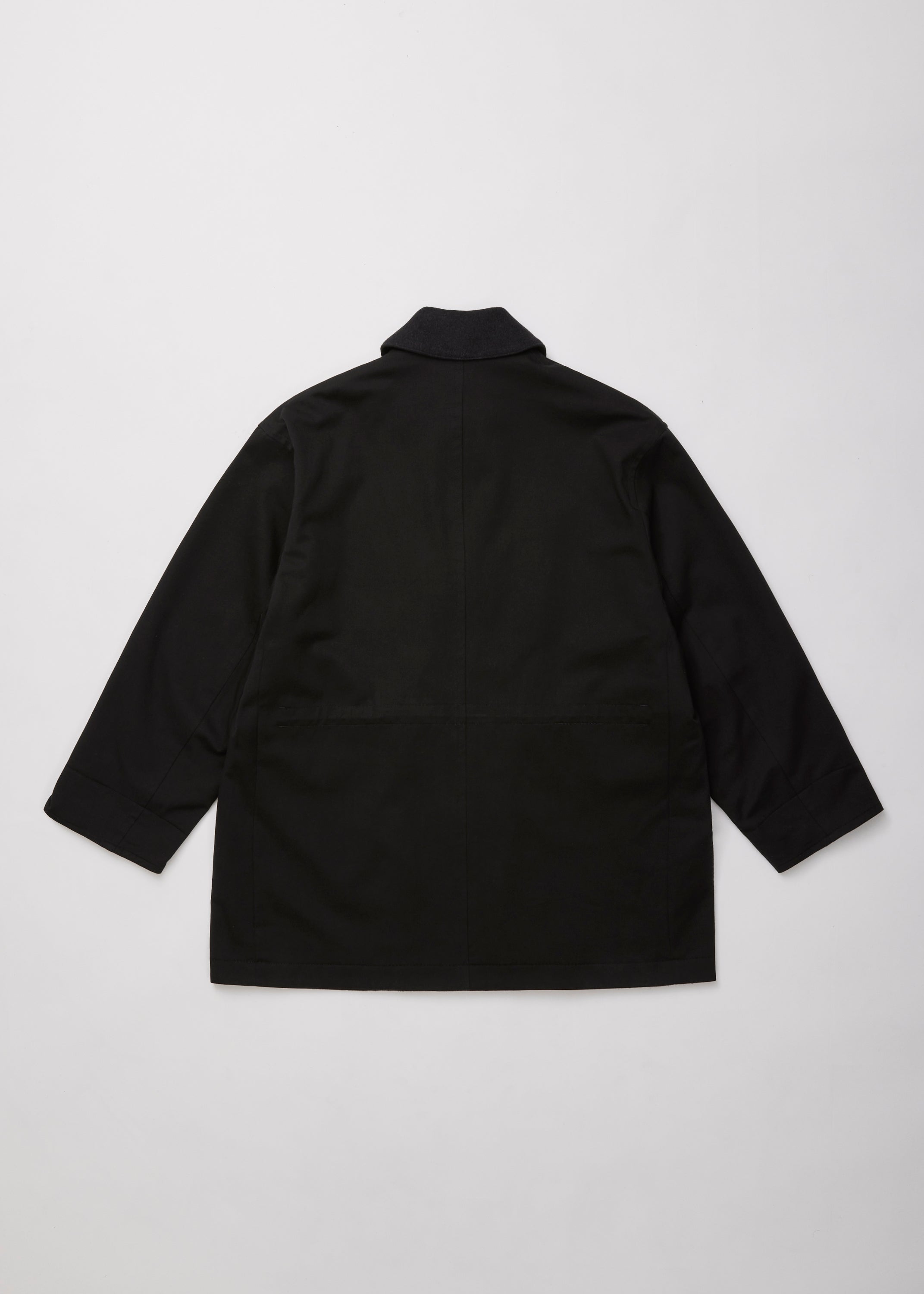 WASHED VINTAGE TWILL MIL-COAT
