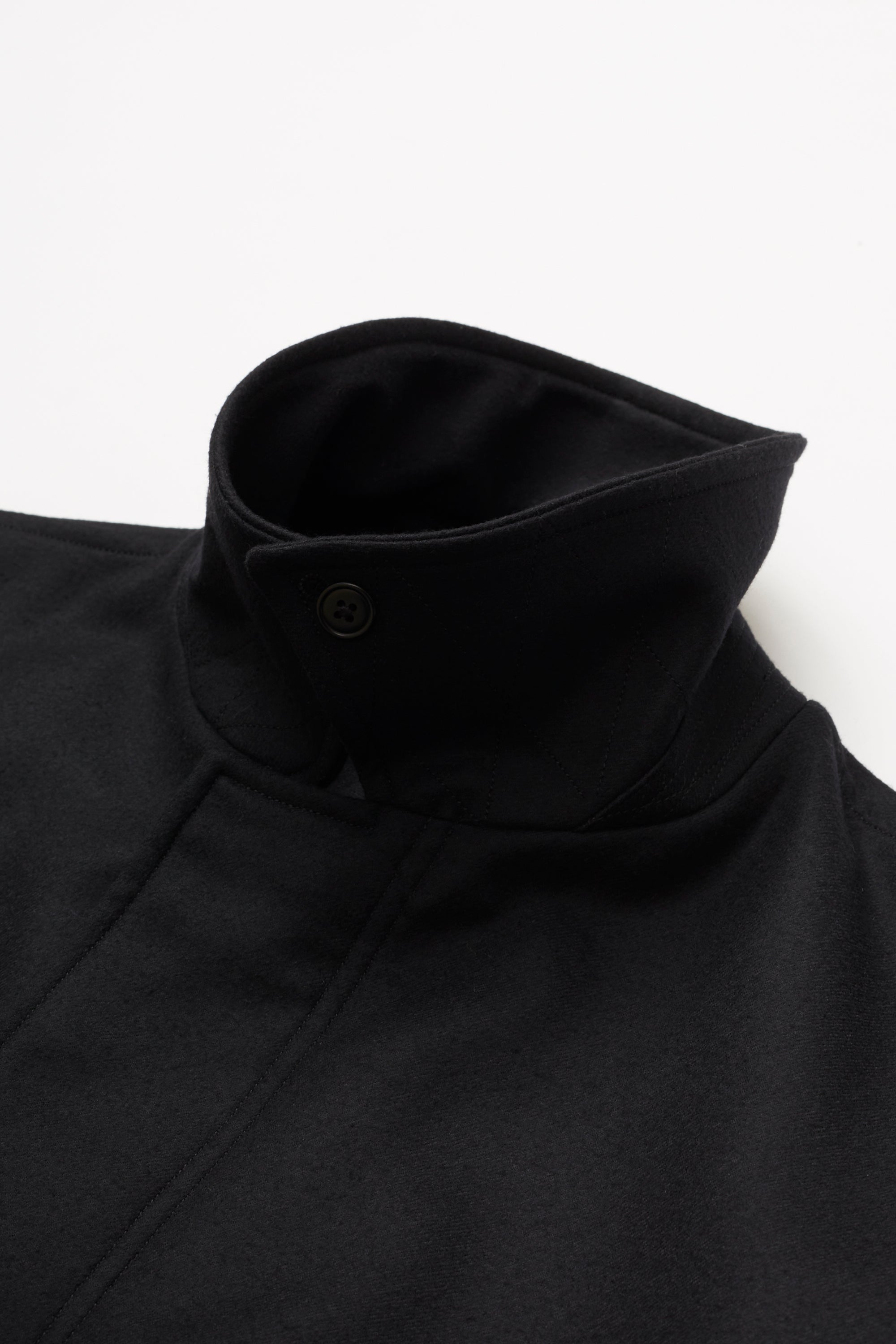 SUPER FINE LIGHT MELTON B/C FIELD COAT