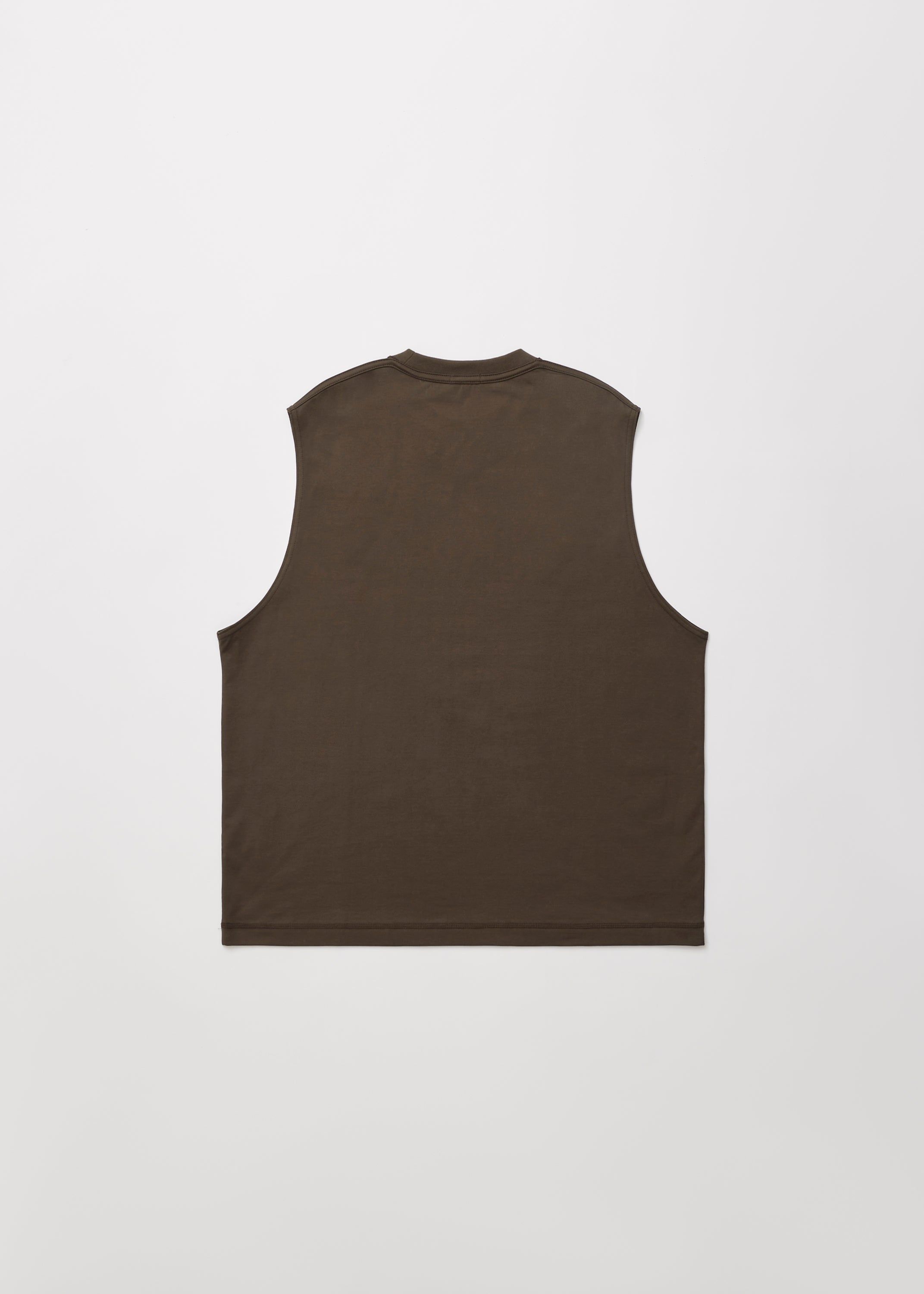 SUVIN SUEDED TENJIKU SLEEVELESS TEE