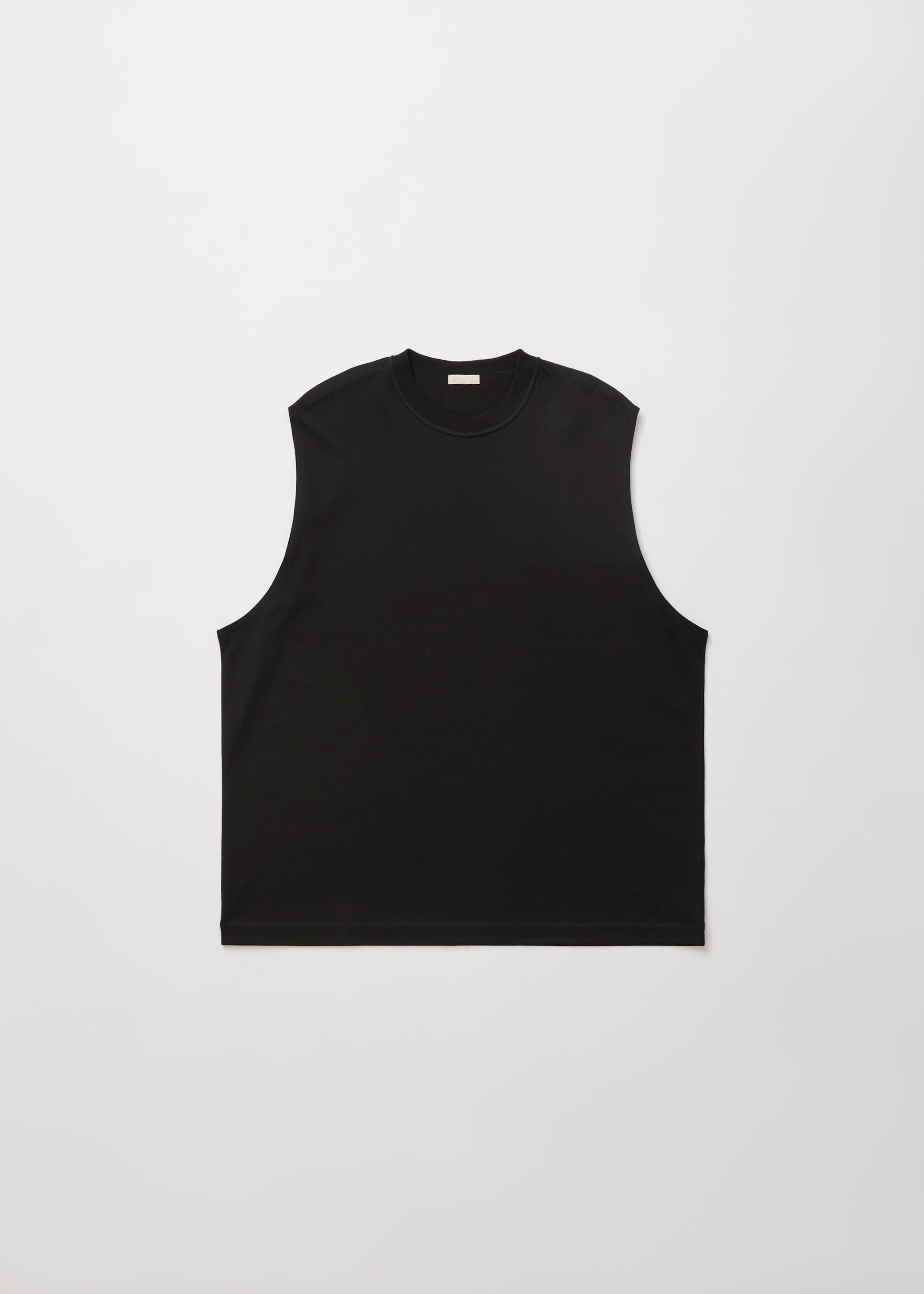 SUVIN SUEDED TENJIKU SLEEVELESS TEE