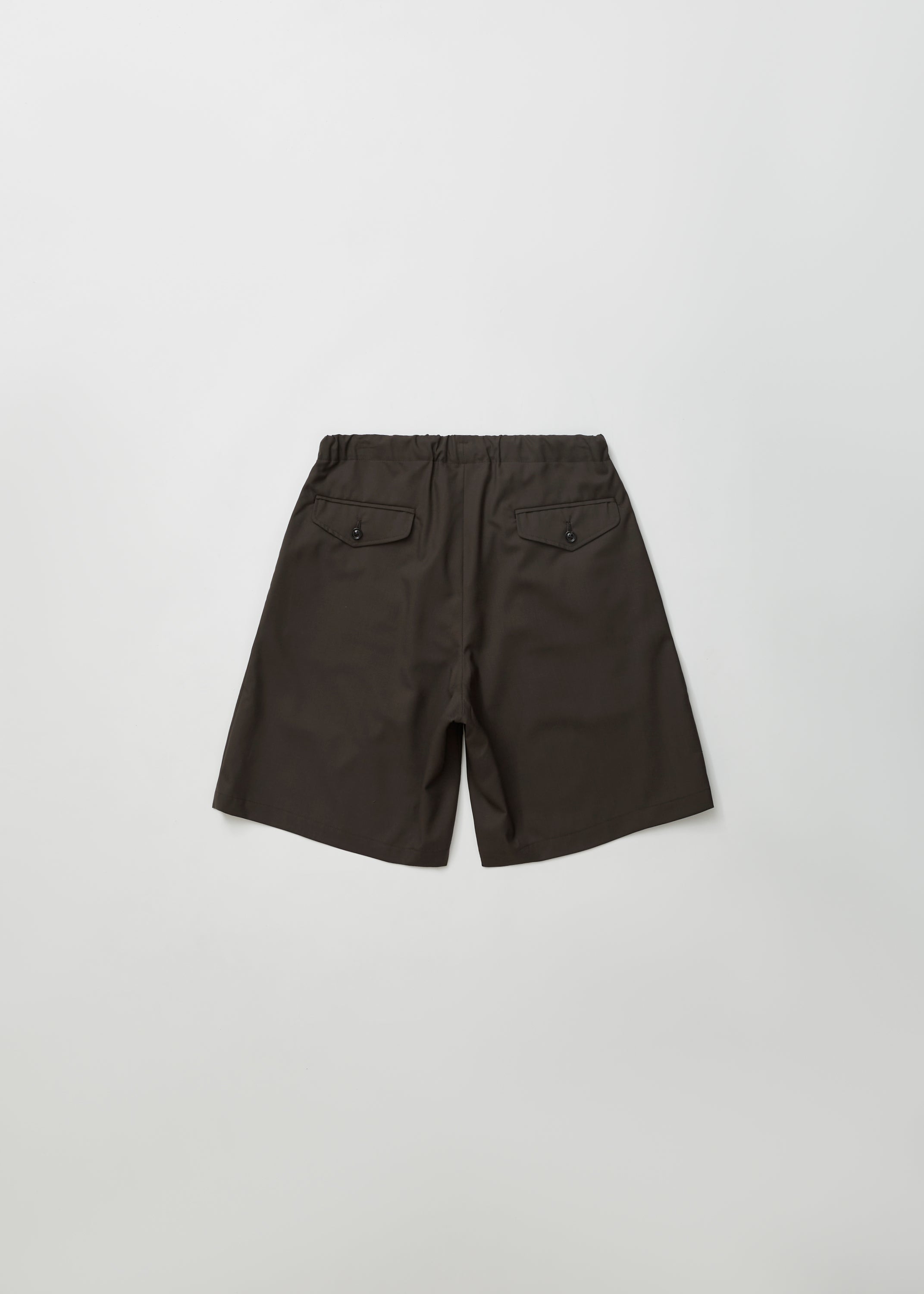 SUPER FINE WOOL TROPICAL DRAWSTRING SHORTS