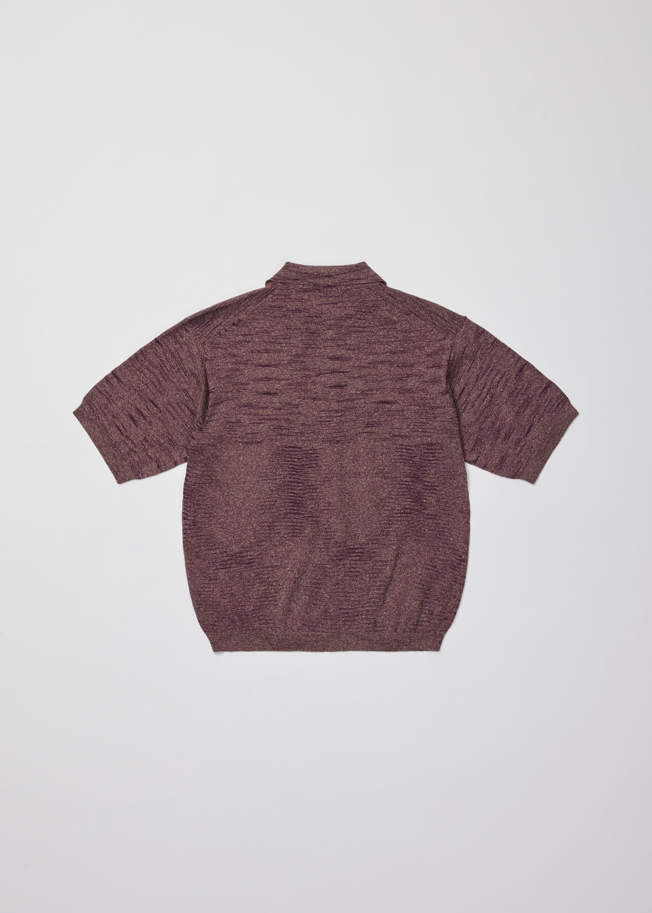 MELANGE SLUB YARN KNIT P/S