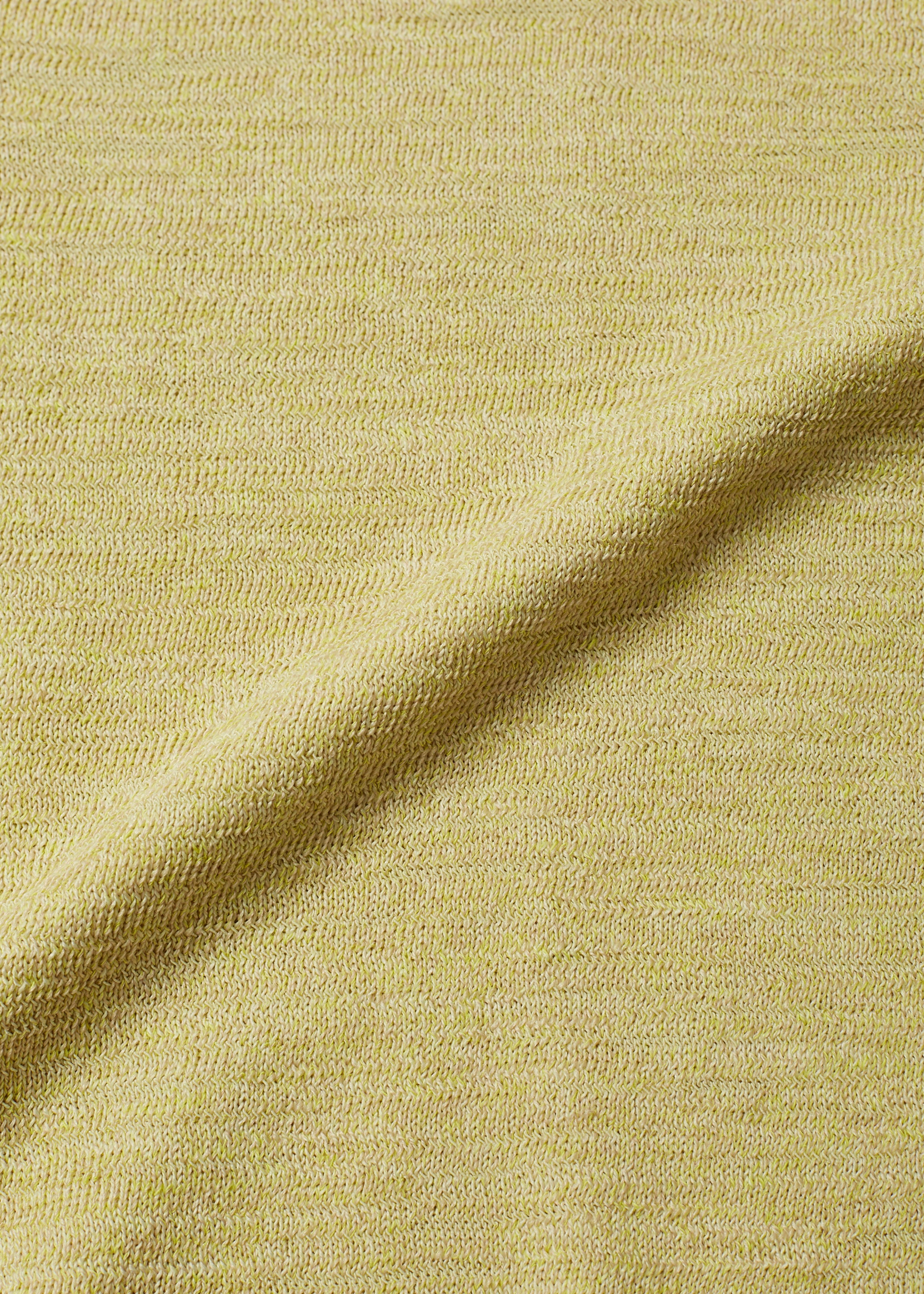 MELANGE SLUB YARN KNIT P/S