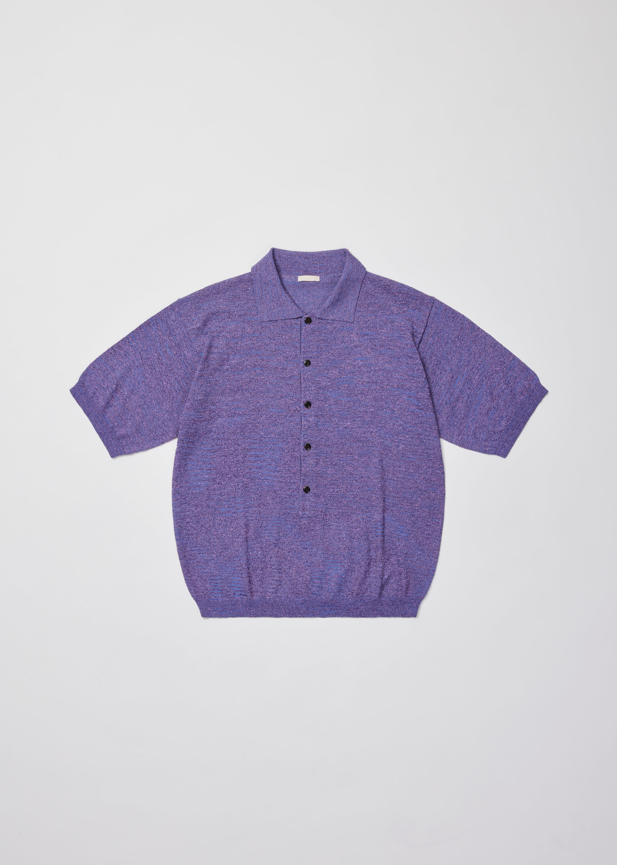 MELANGE SLUB YARN KNIT P/S