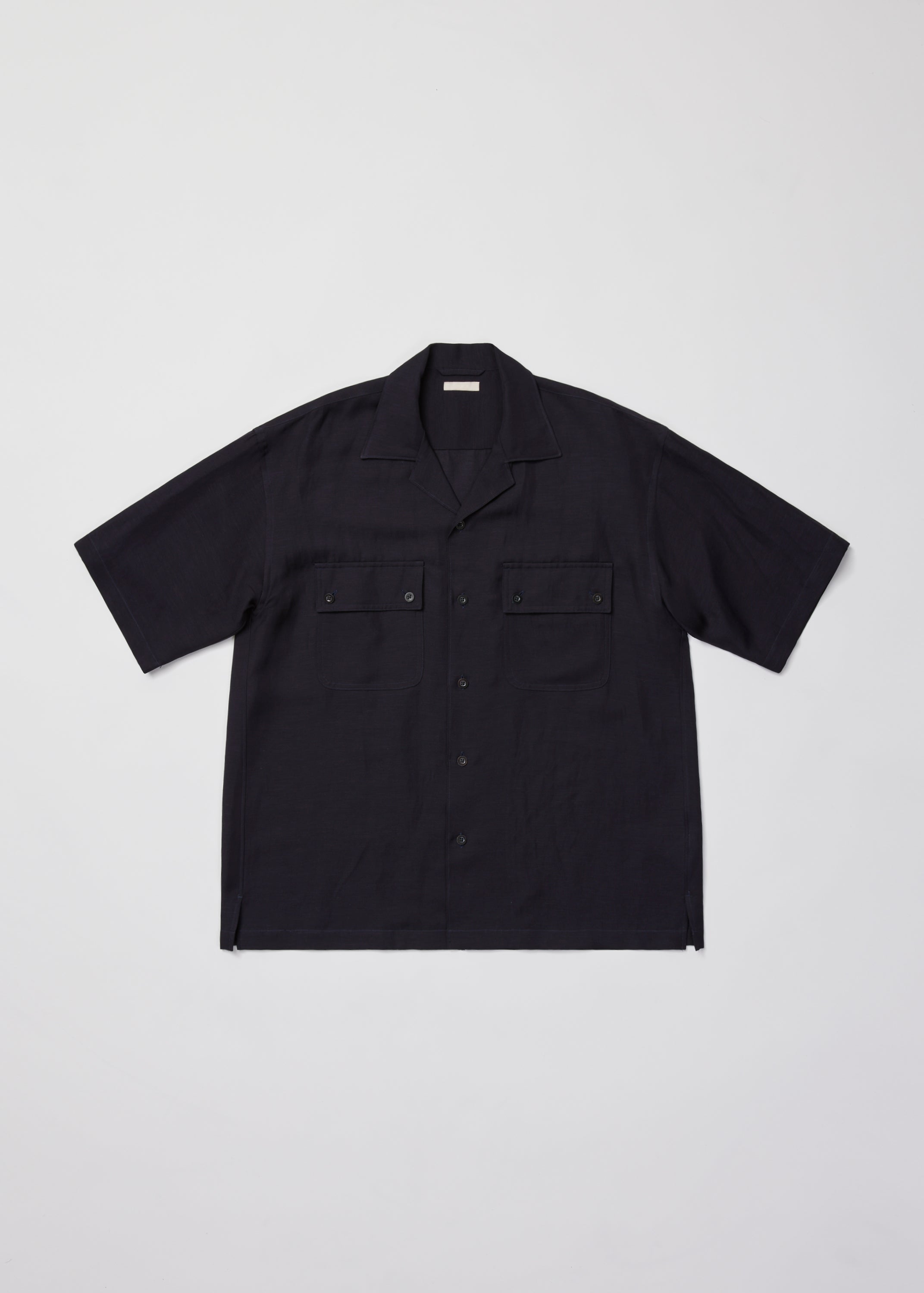 TA/R/L TWILL OPEN COLLAR SHIRT