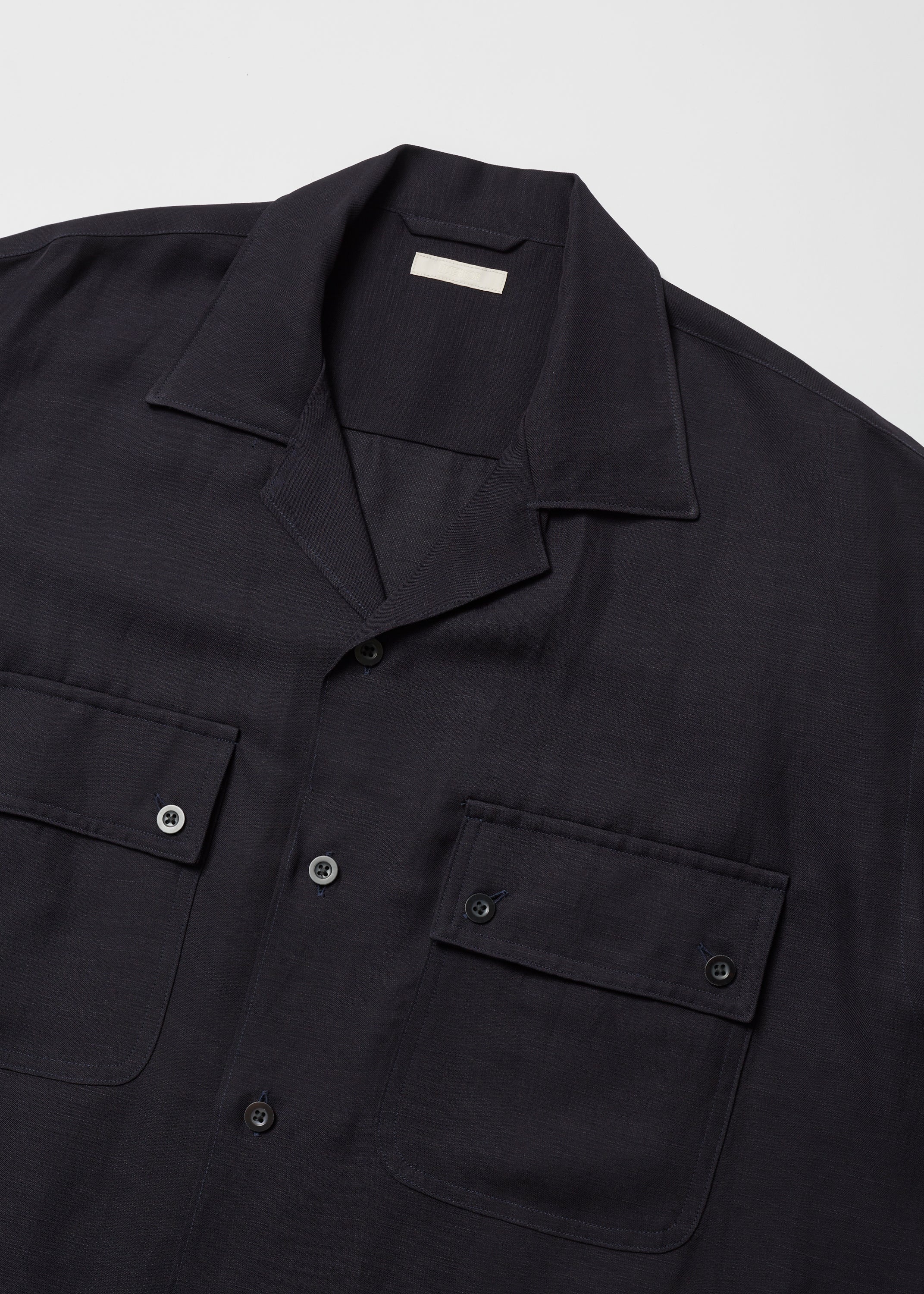 TA/R/L TWILL OPEN COLLAR SHIRT