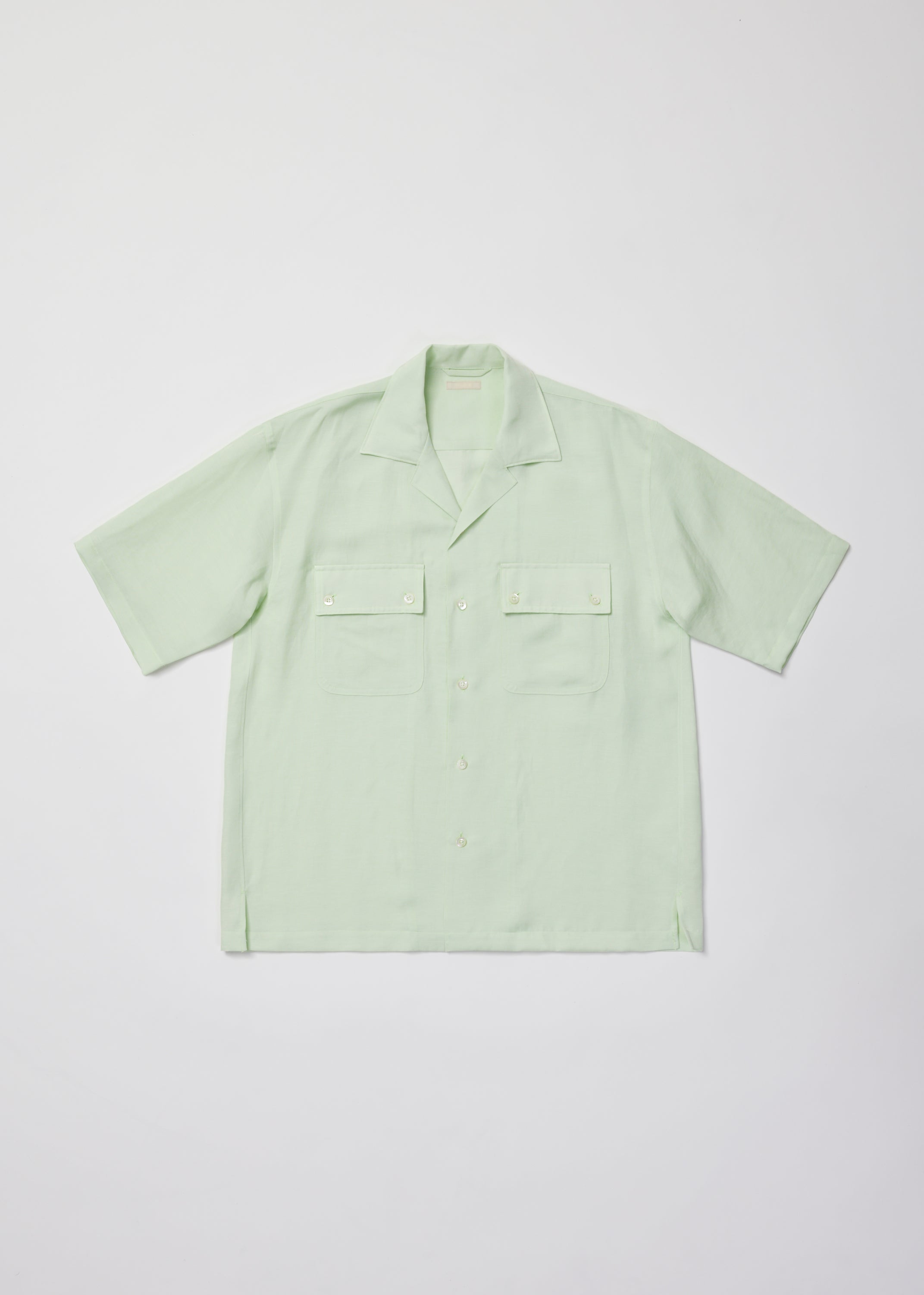 トップス ULTERIOR L/R TWILL OPEN COLLAR SHIRT 3 TA/R/L TWILL OPEN COLLAR SHIRT | ULTERIOR online store
