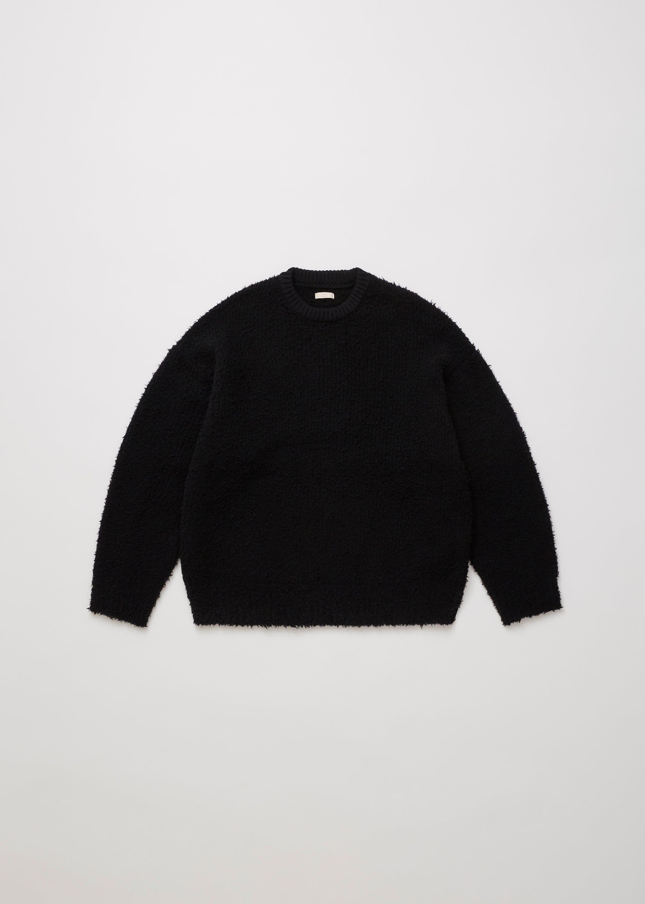 FRENCH MERINO WOOL MOLE FUR KNIT P/O