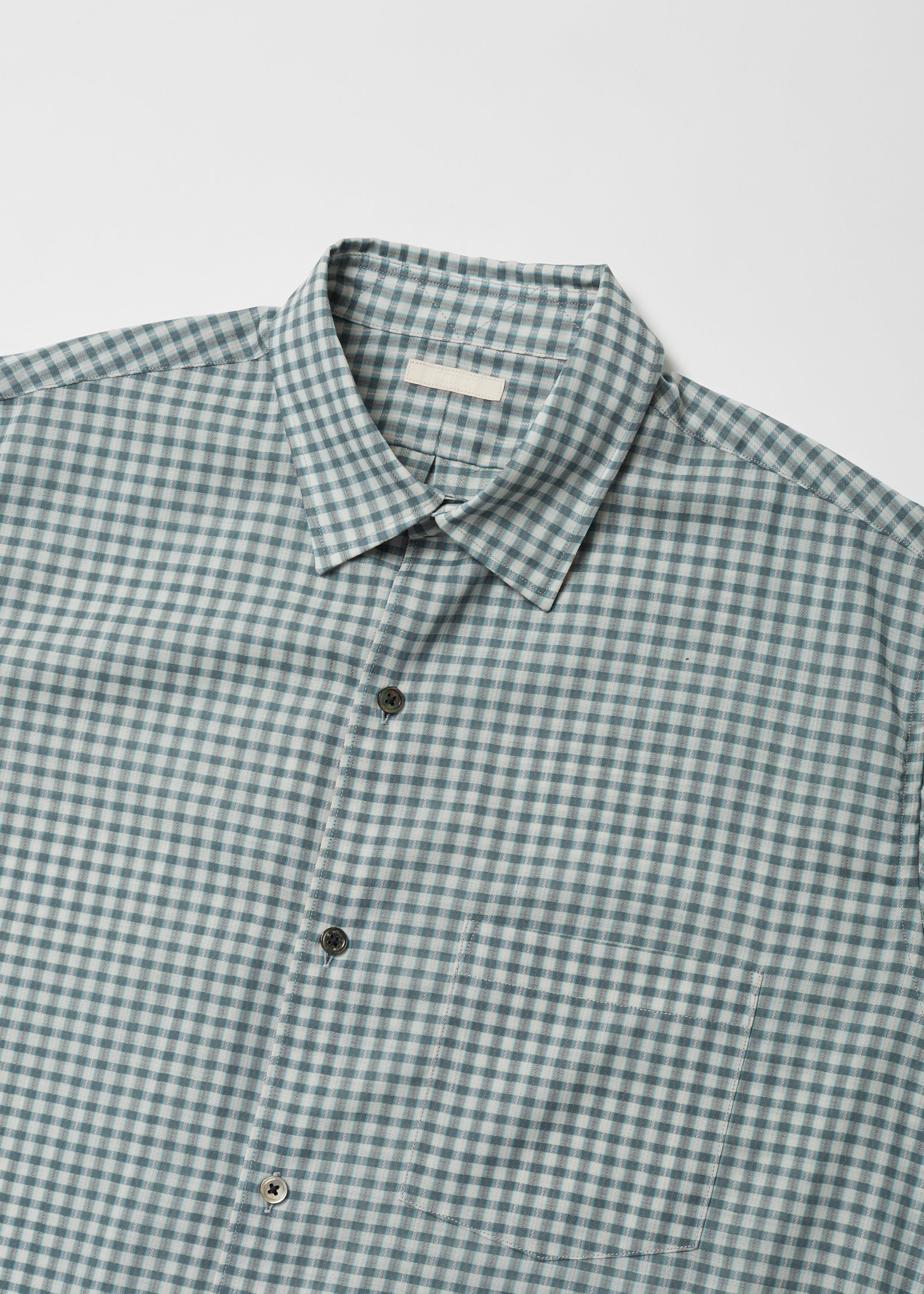 SUPER LIGHT WOOL CHECK SHIRT | ULTERIOR online store