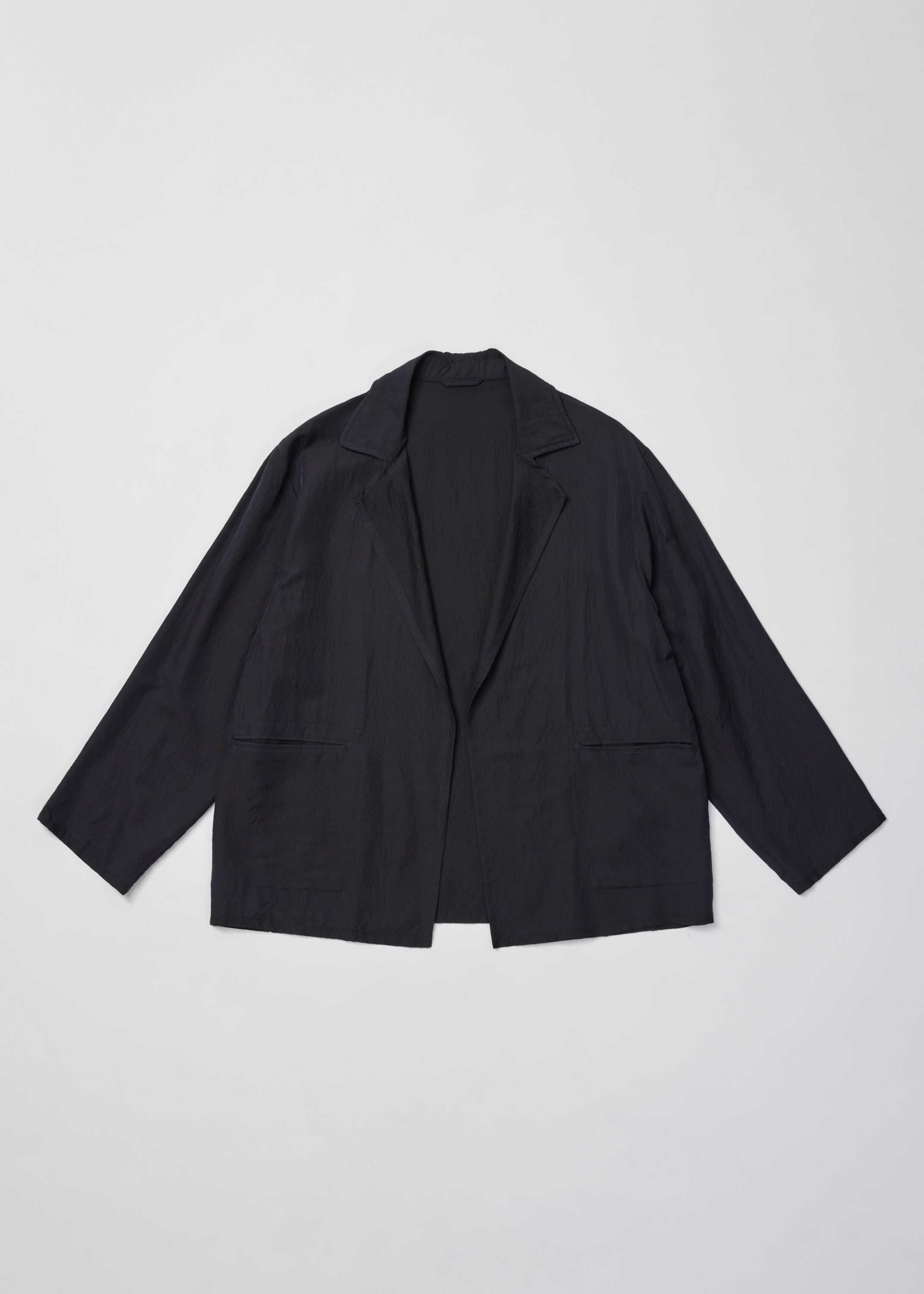 WASHED WOOL SILK TWILL SH-JKT