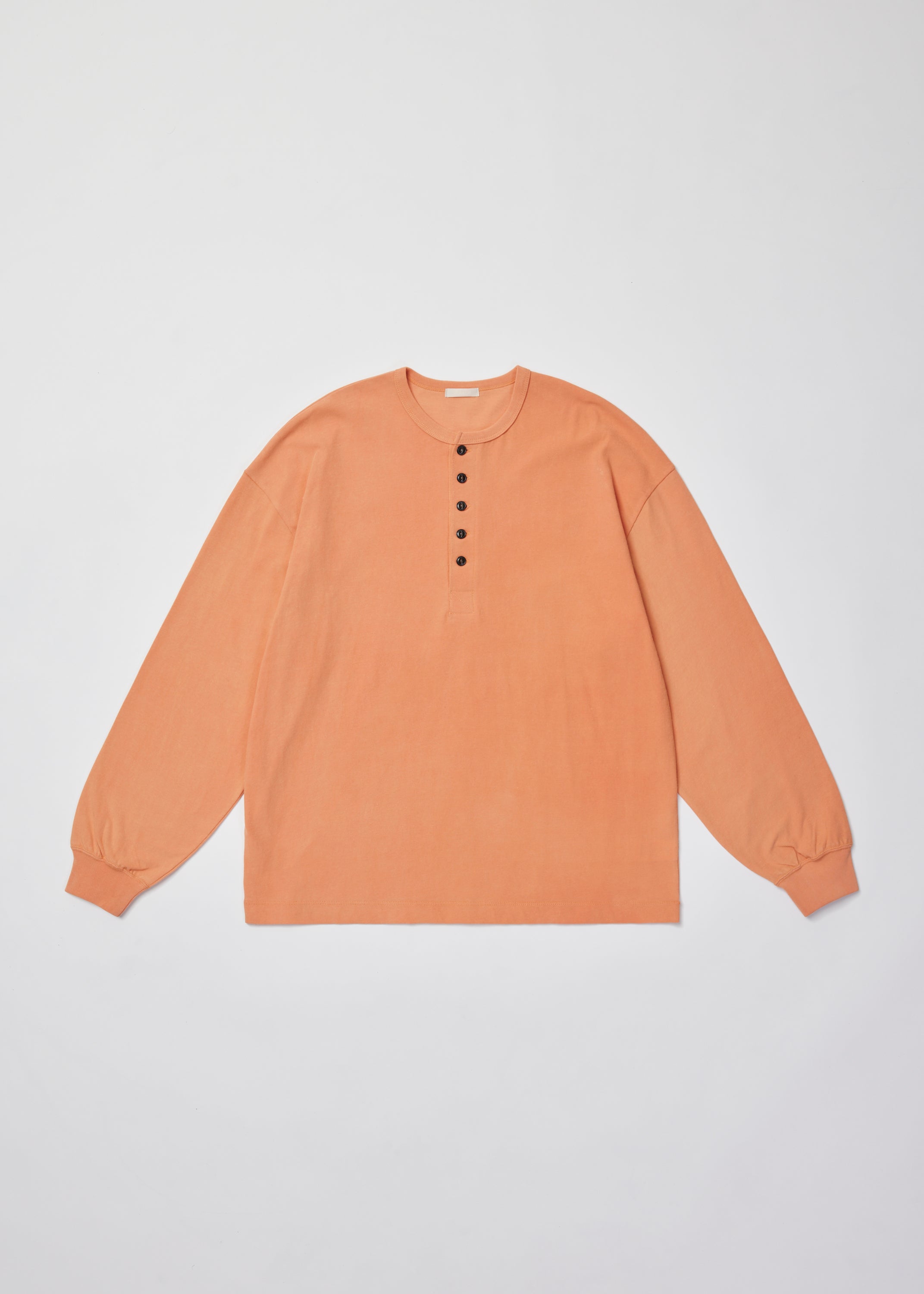 FADED TWIST TENJIKU HENLEY-NECK TOP