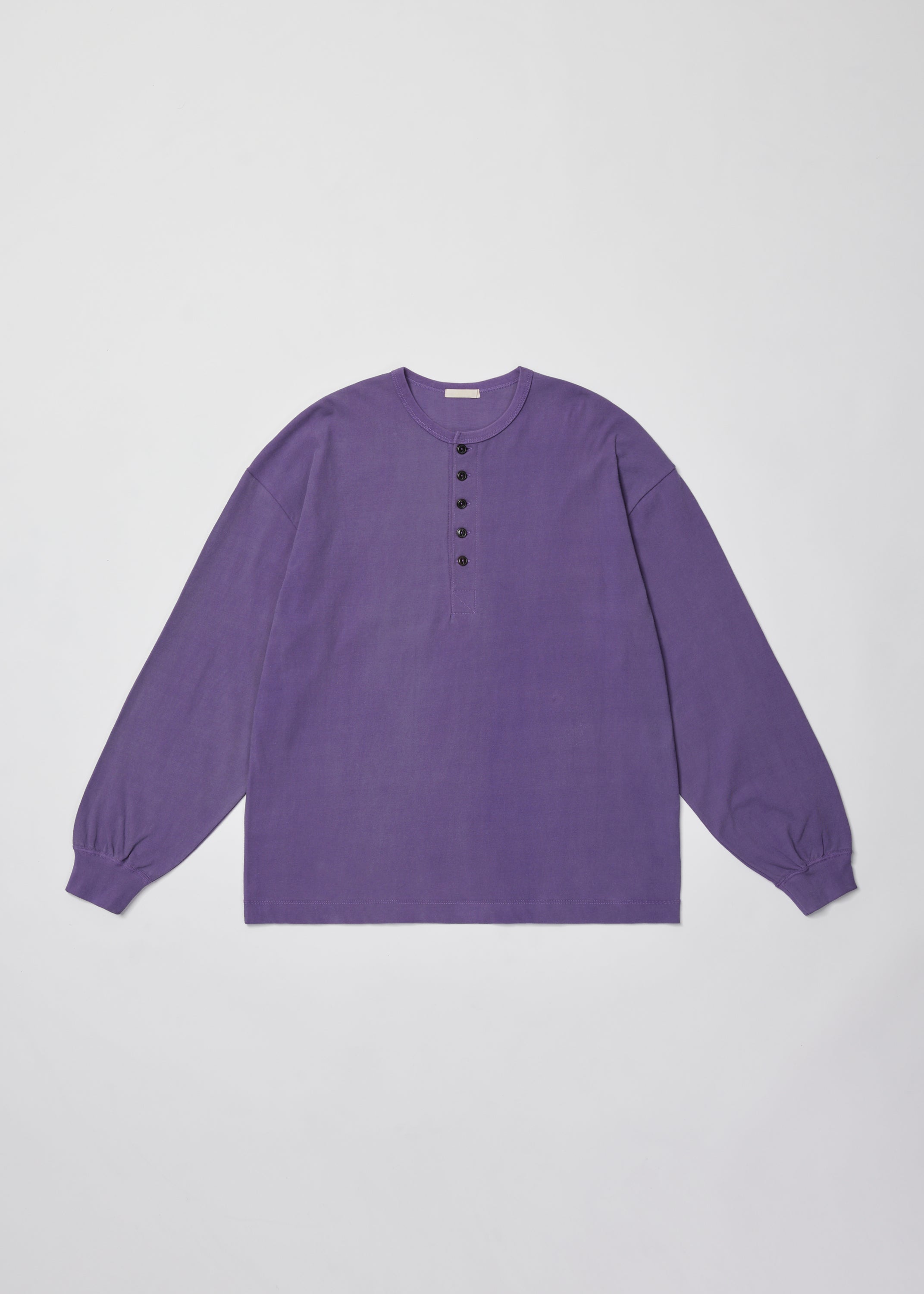 FADED TWIST TENJIKU HENLEY-NECK TOP