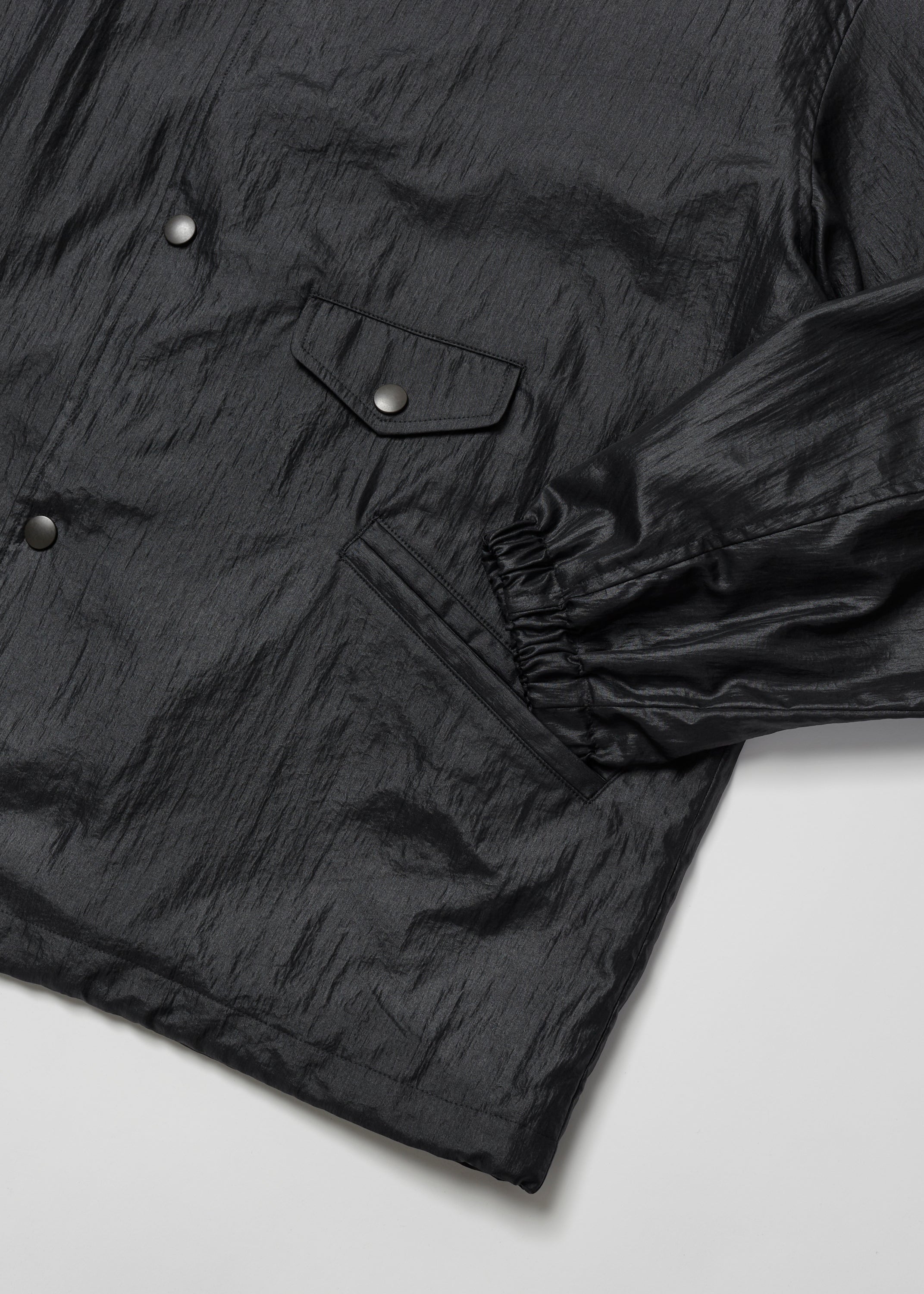 LUSTER NYLON TAFFETA COACH JKT