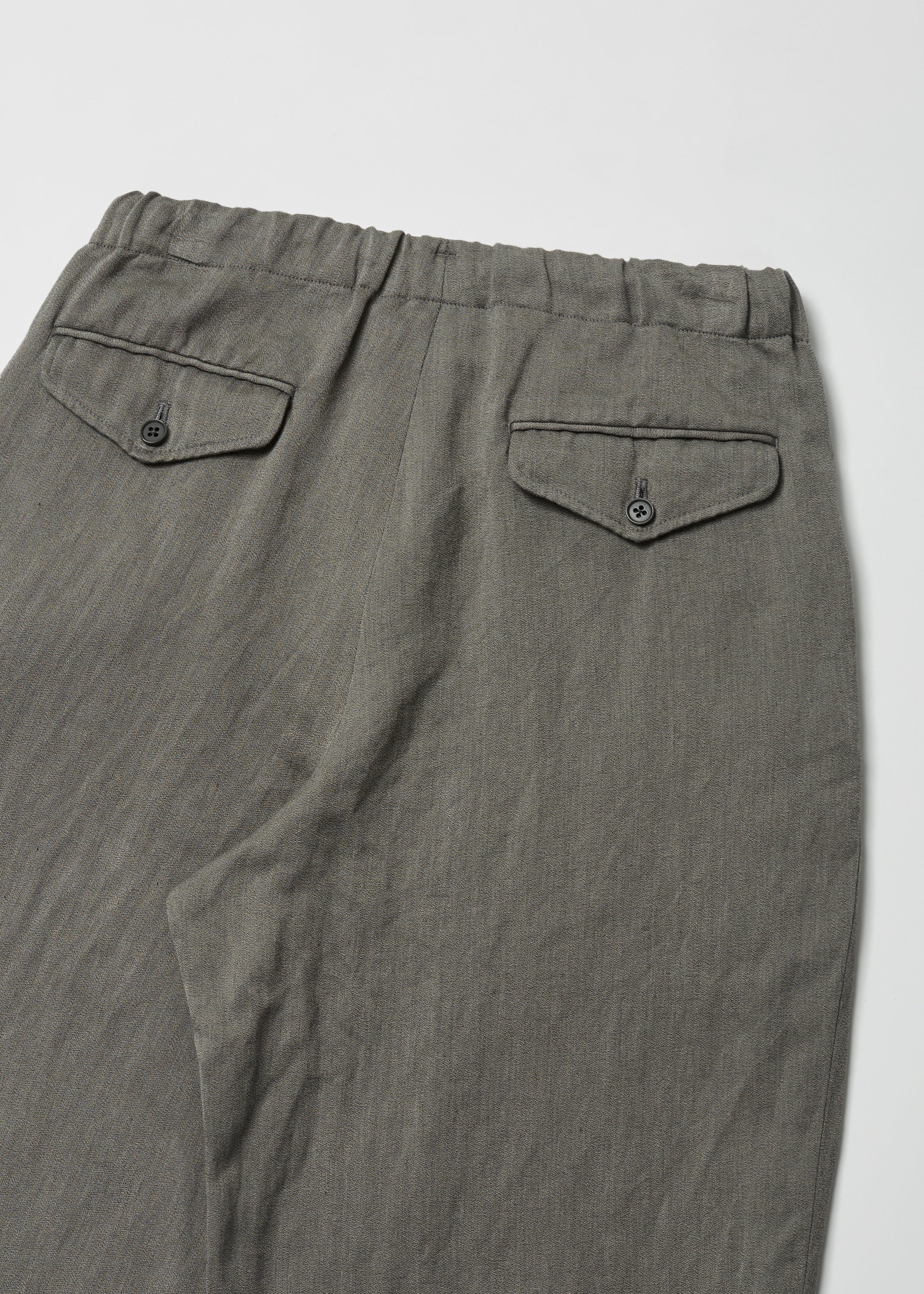 WASHED C/L CORKSCREW DRAWSTRING PANTS