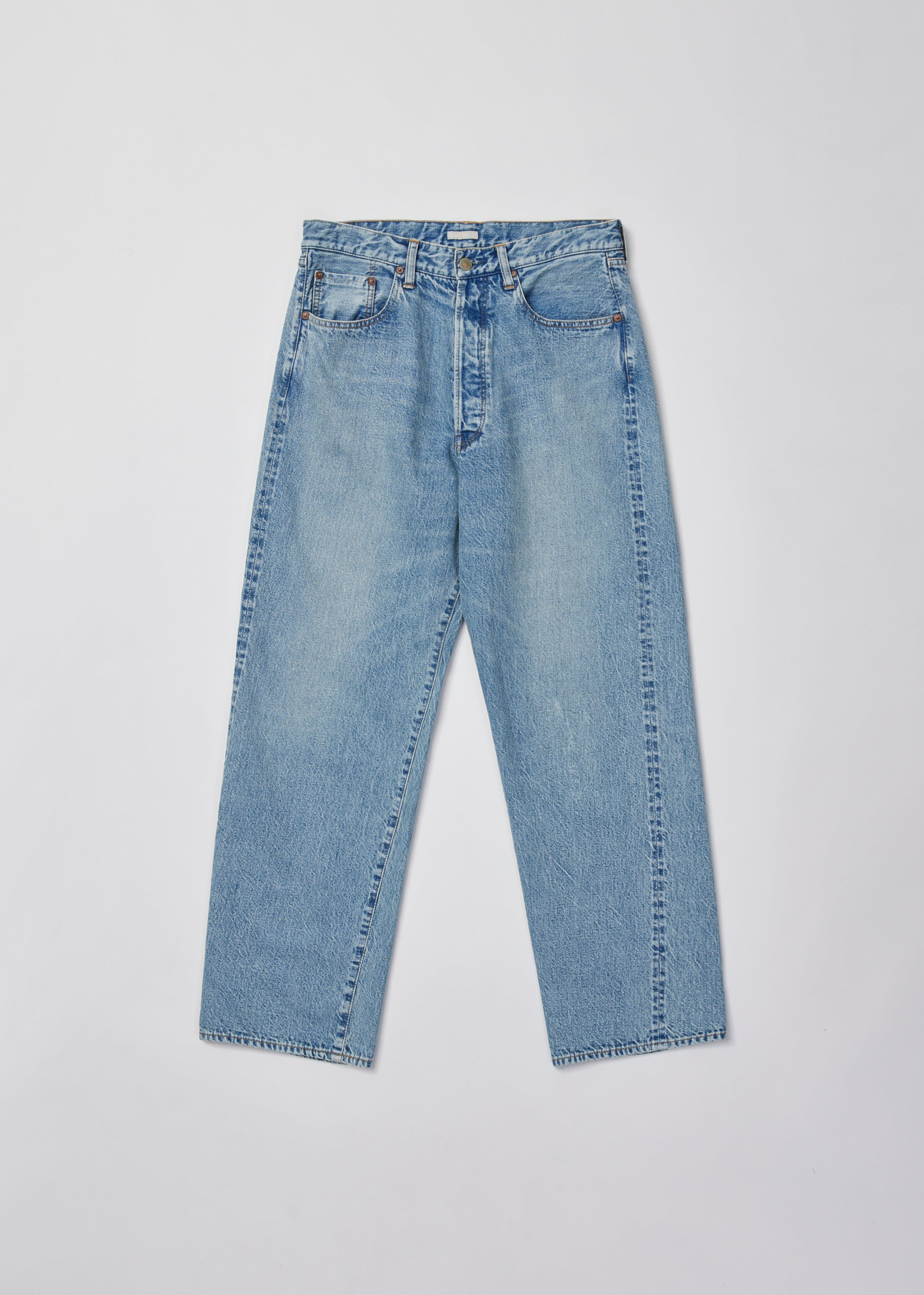 WASHED SELVEDGE DENIM 5P PANTS | ULTERIOR online store