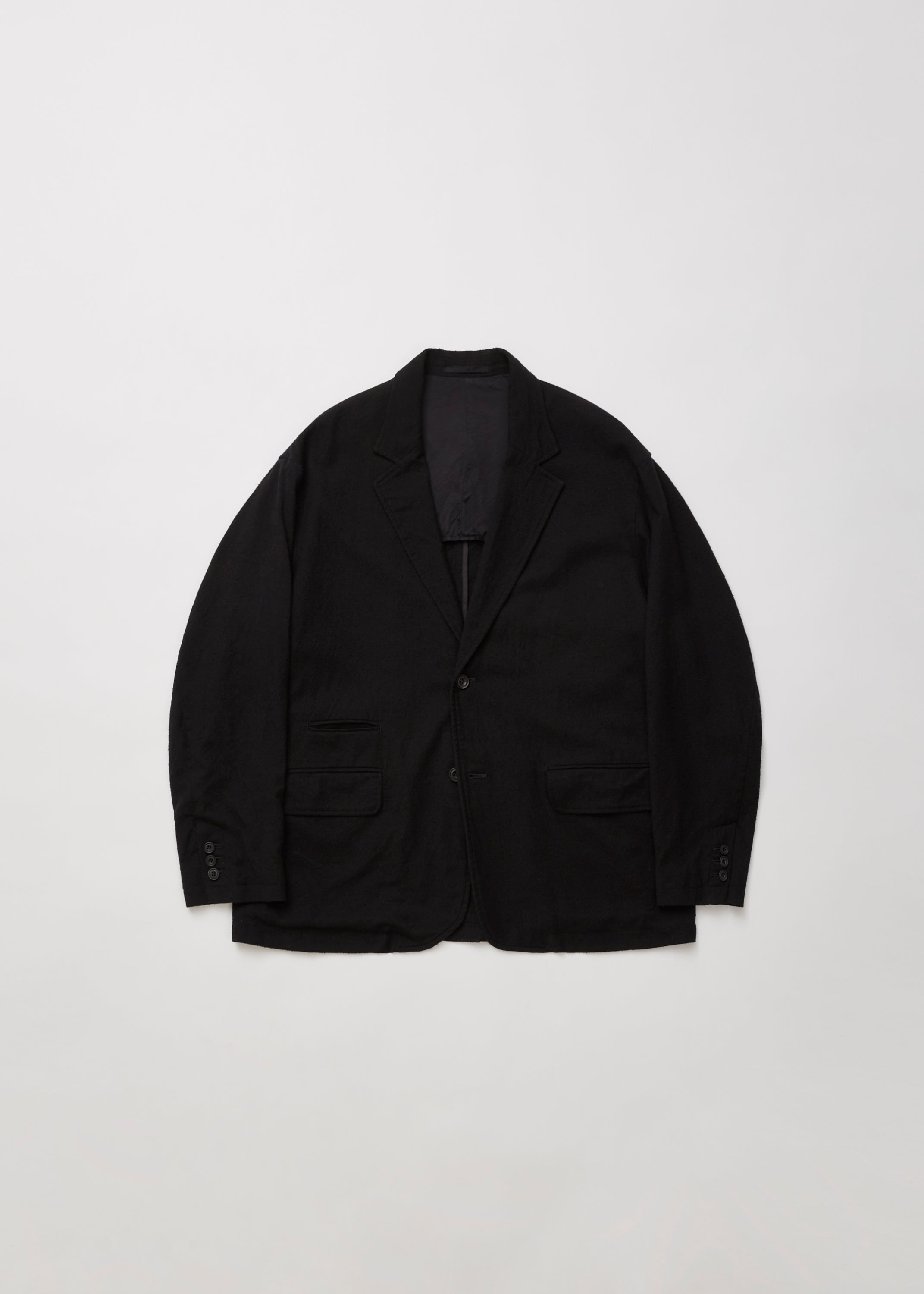 WASHED WOOL/SILK TWILL 2B JKT