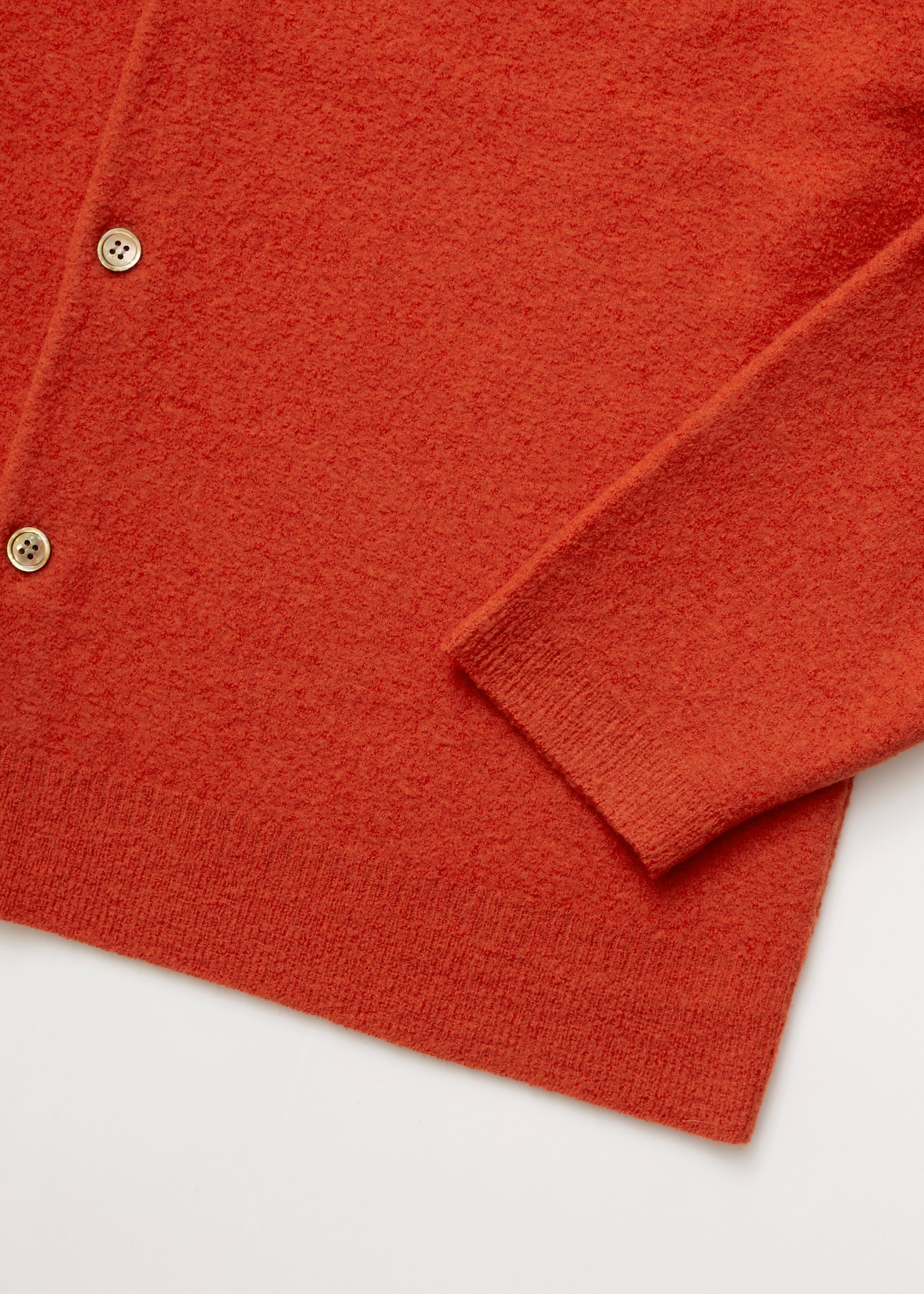 SUPER MILLED FINE WOOL SH-CARDIGAN