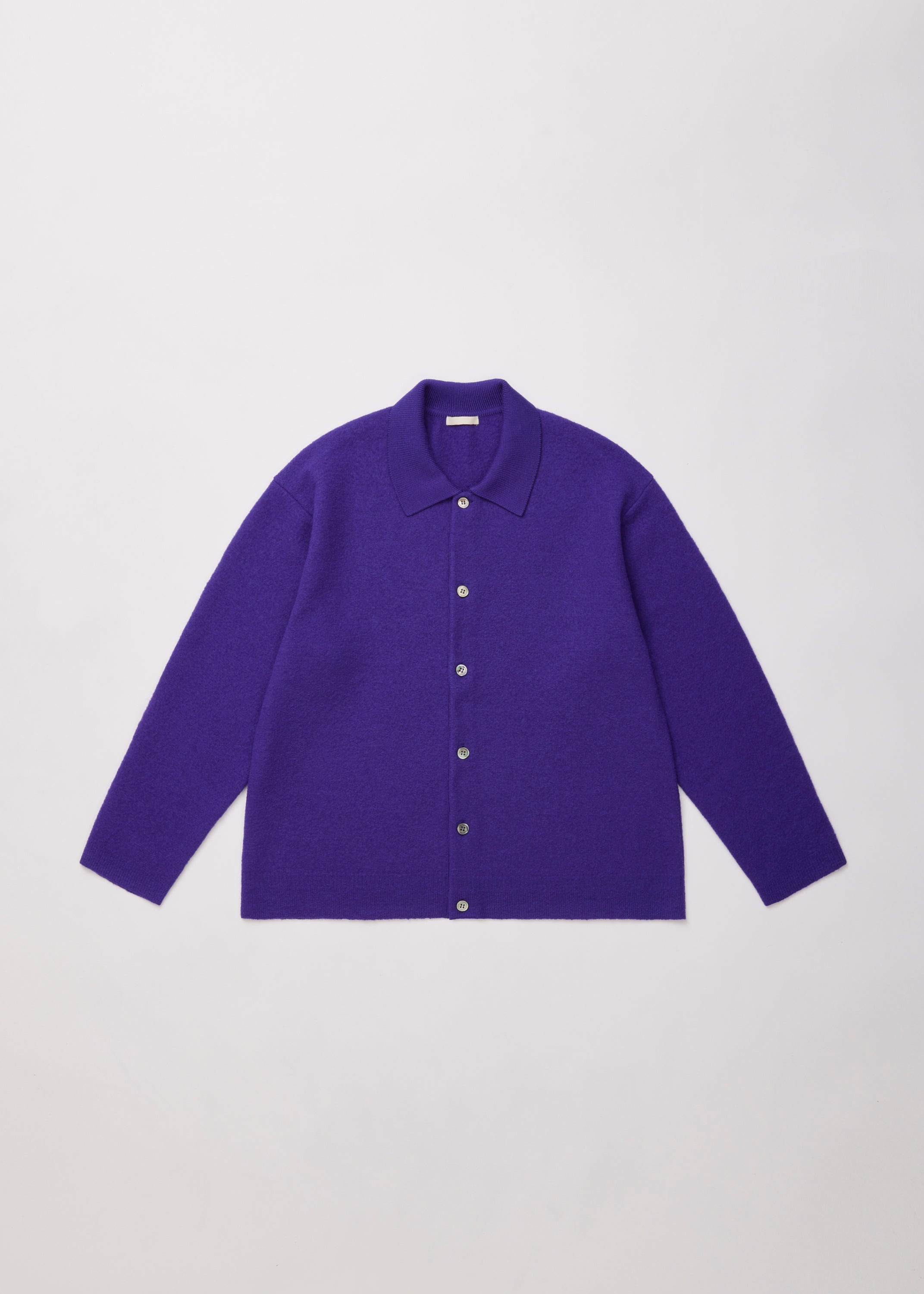 SUPER MILLED FINE WOOL SH-CARDIGAN