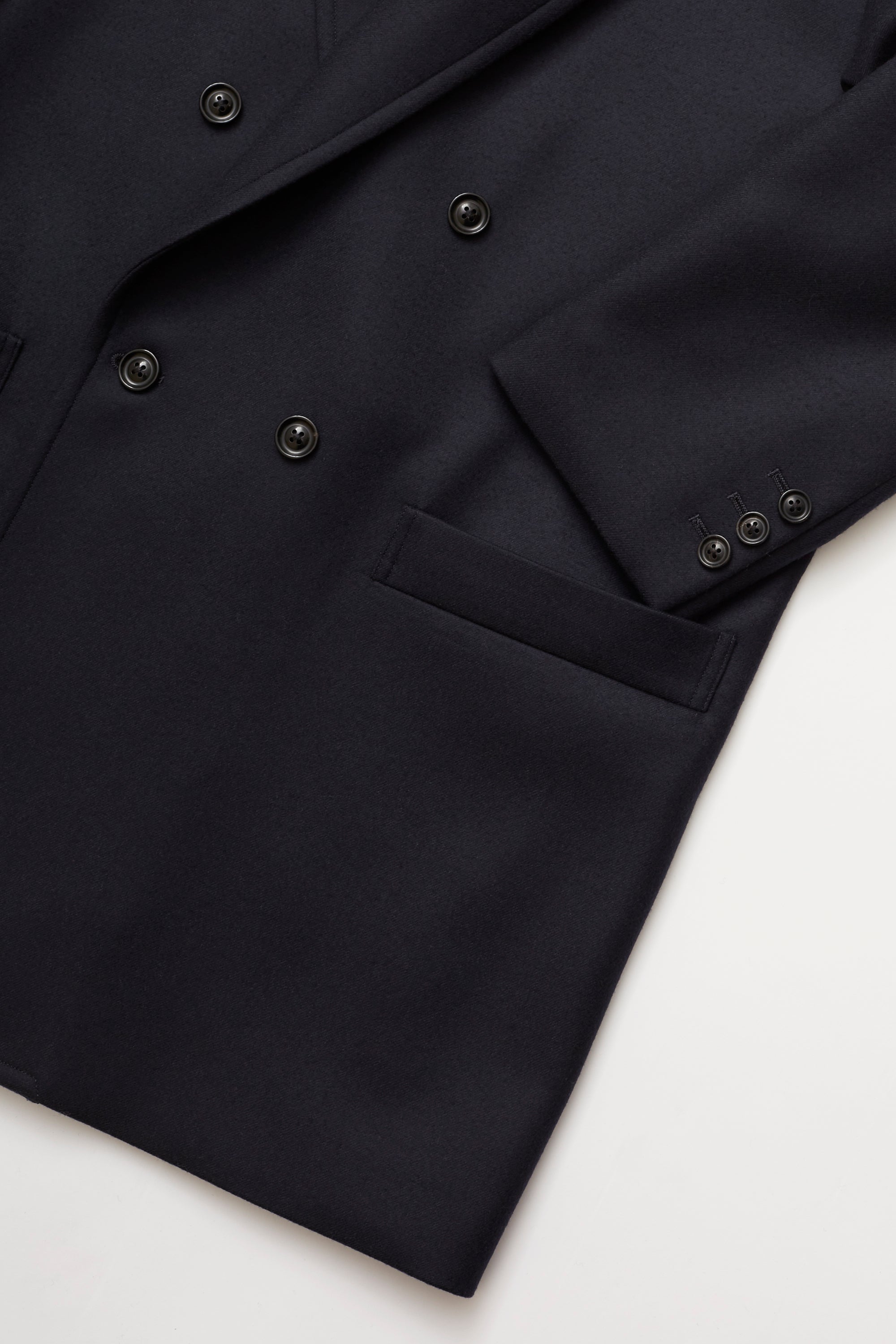 SUPER FINE LIGHT MELTON DB JKT