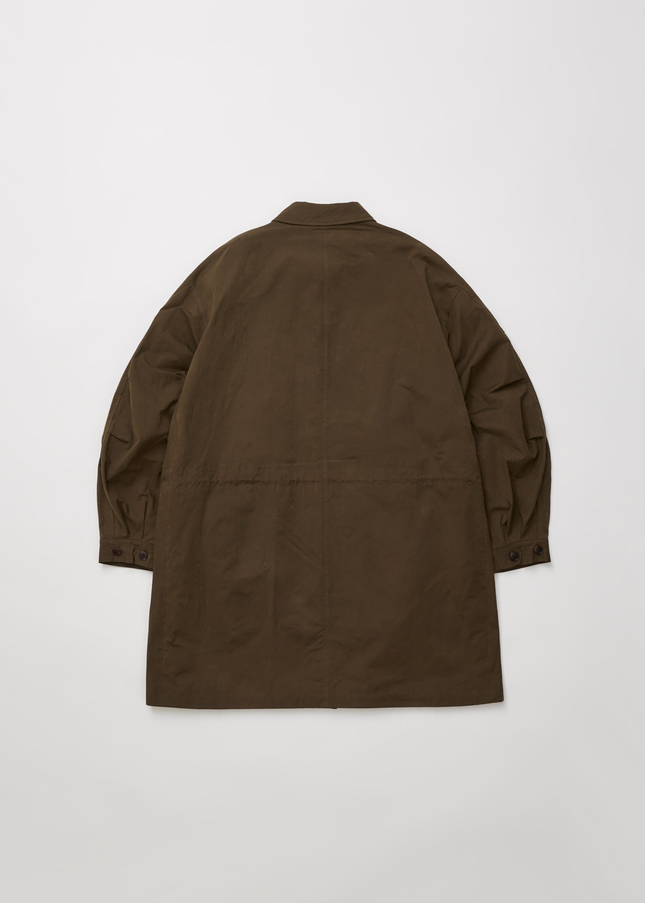 WAXED WEATHER BAL COLLAR FIELD COAT