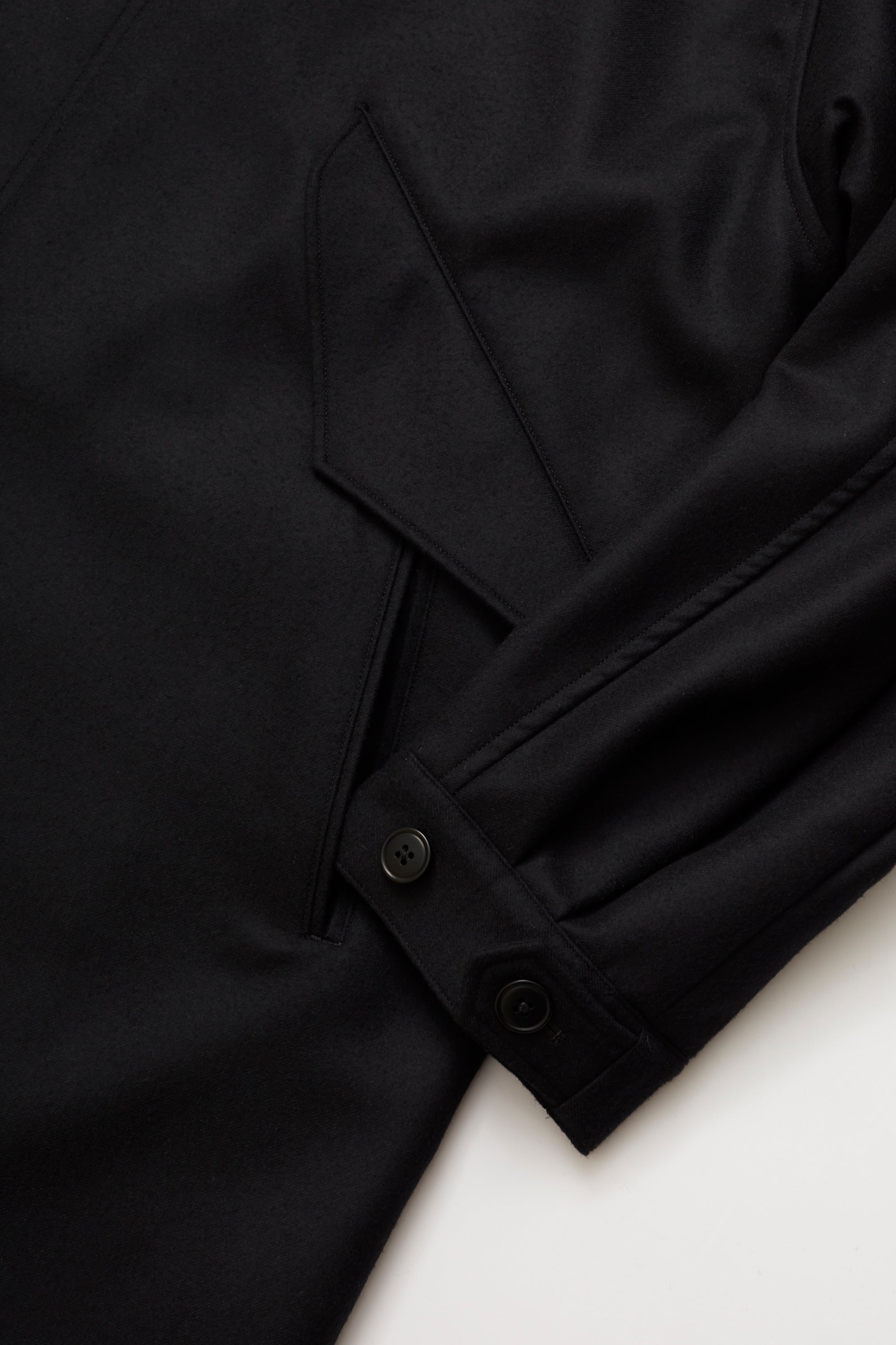 SUPER FINE LIGHT MELTON B/C FIELD COAT