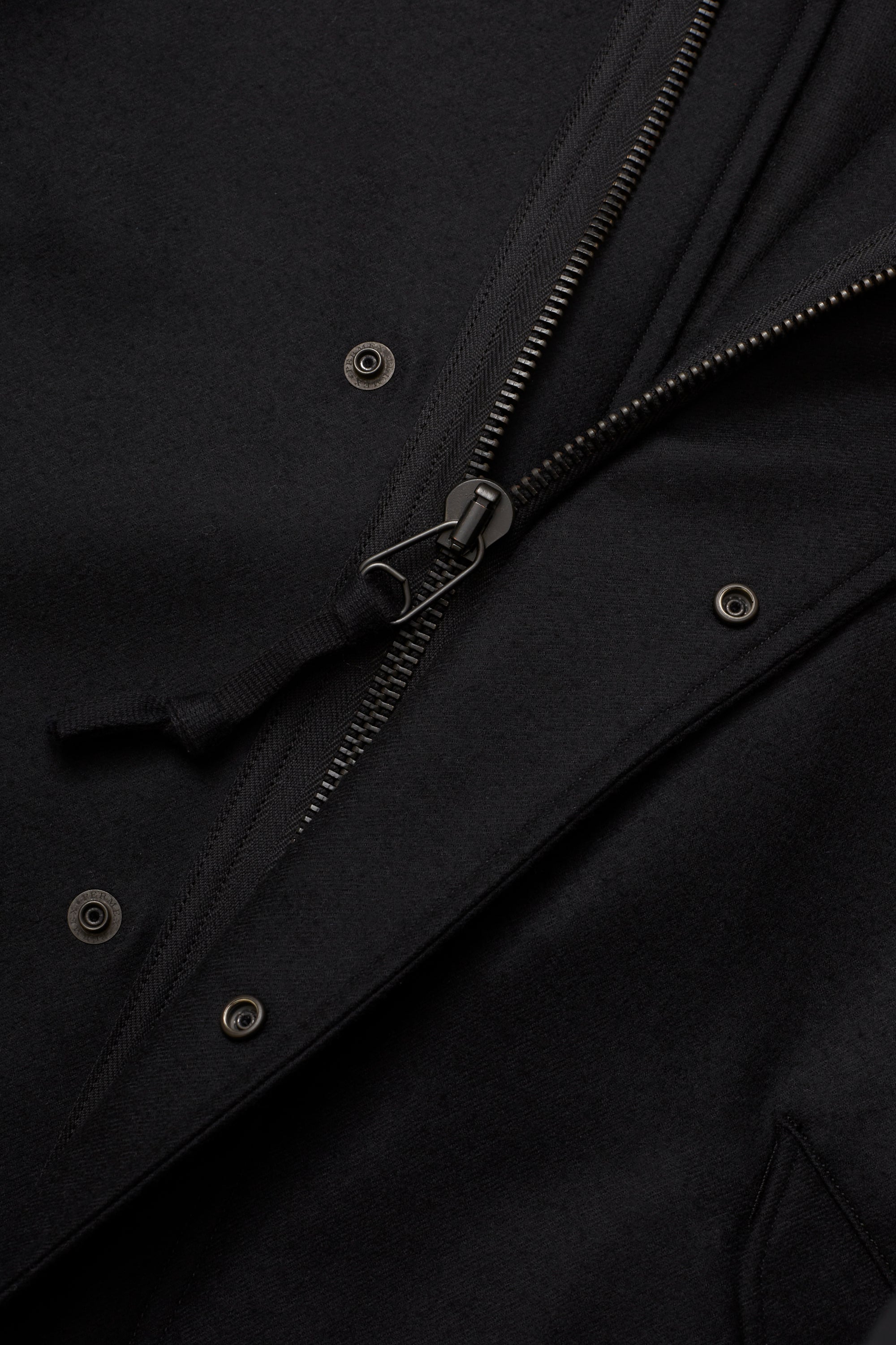 SUPER FINE LIGHT MELTON B/C FIELD COAT