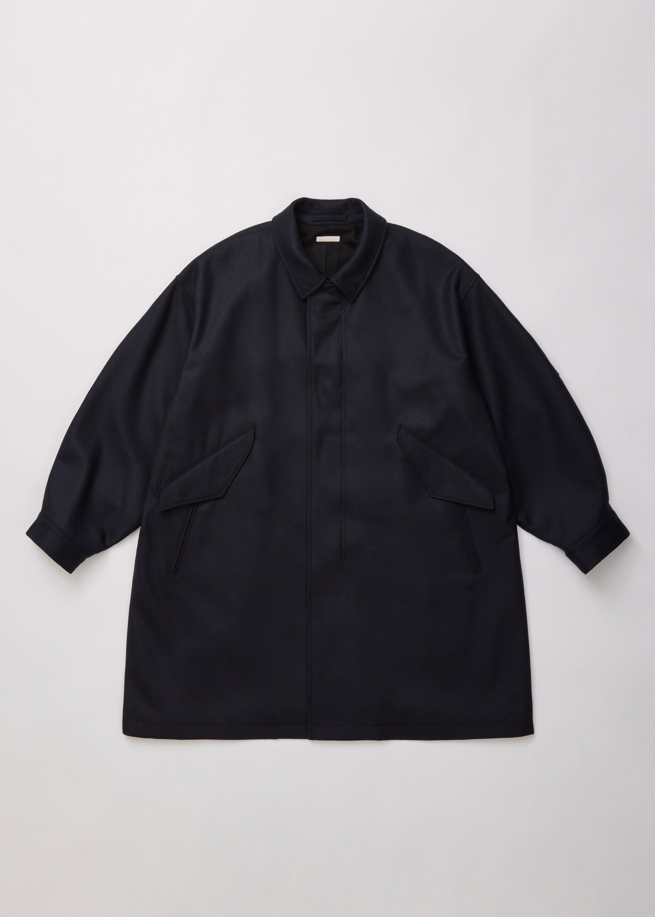 SUPER FINE LIGHT MELTON B/C FIELD COAT