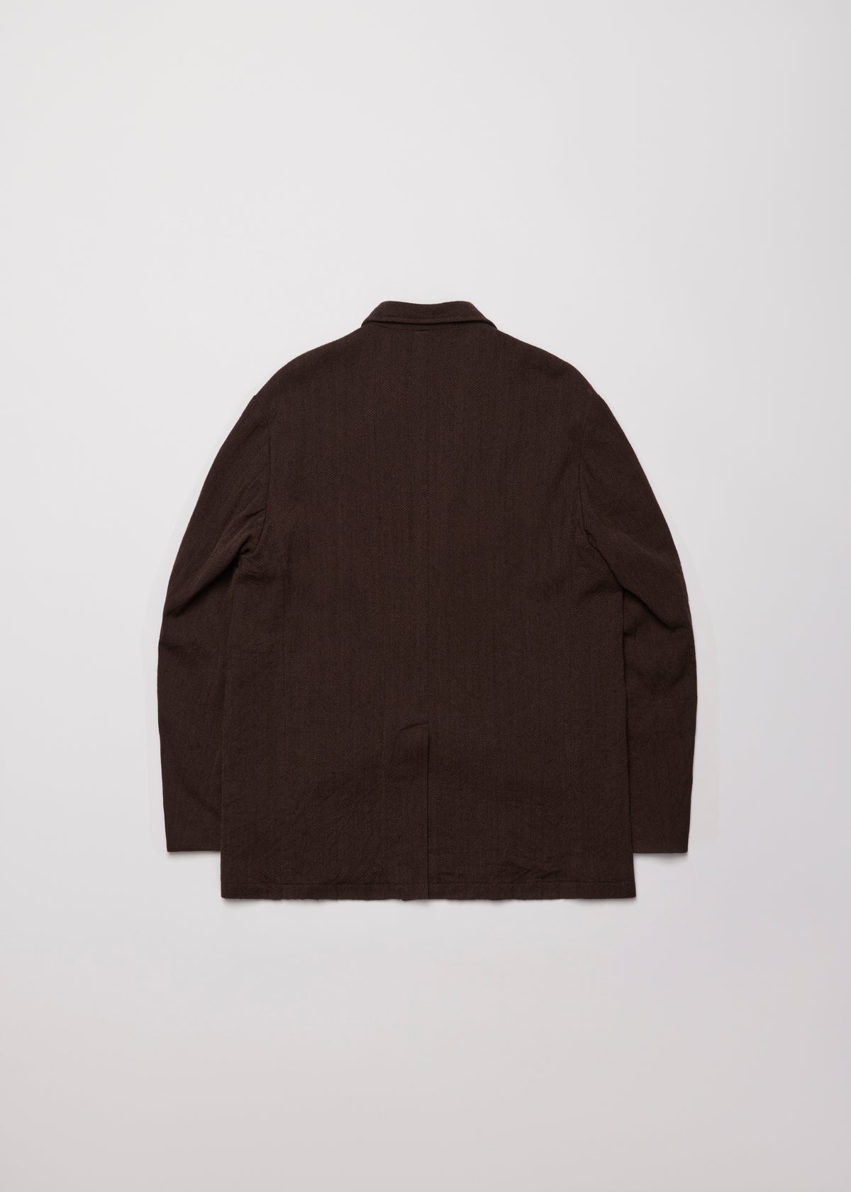 WASHED W/S HERRINGBONE DB JKT