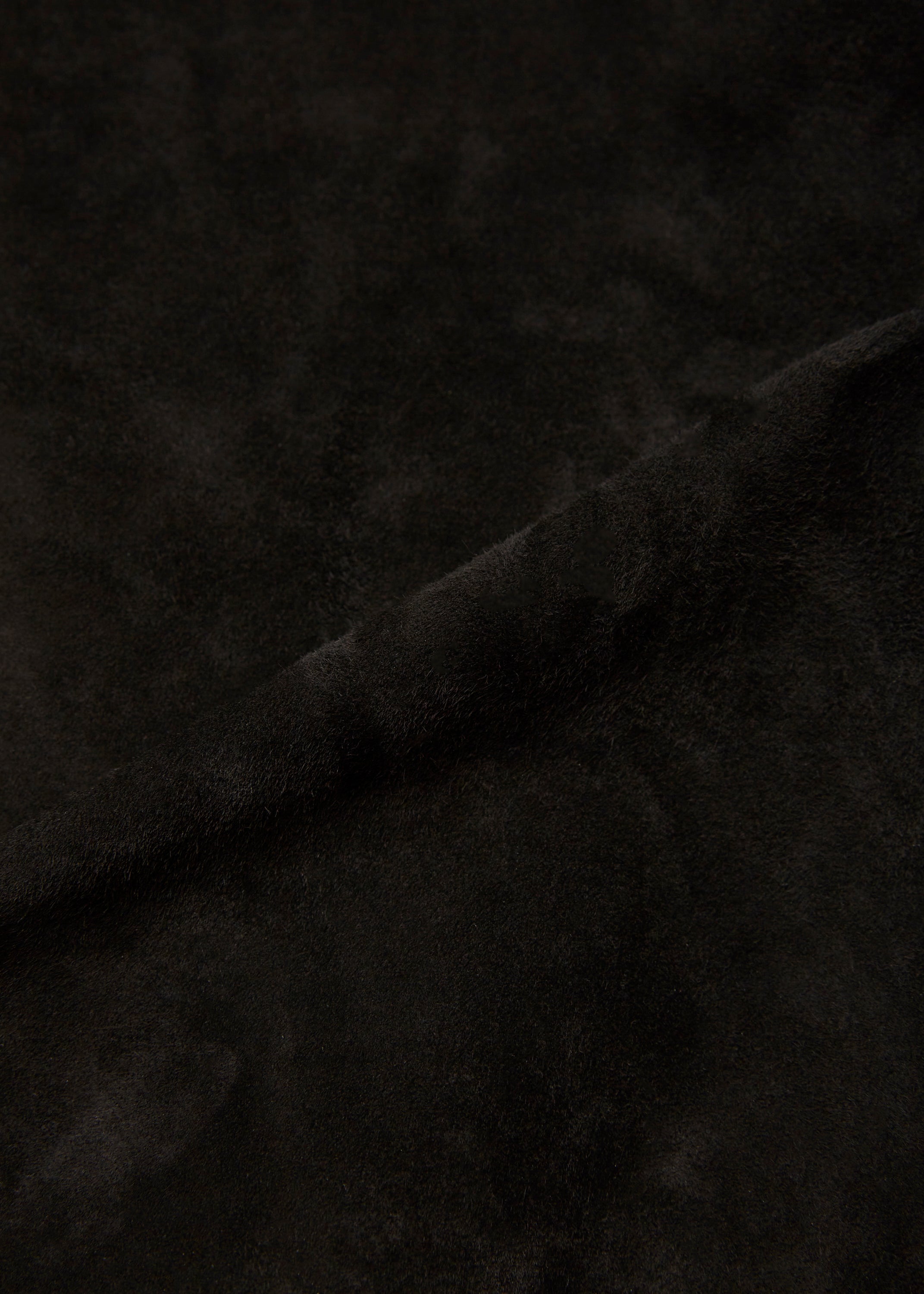 CALF SUEDE LEATHER FLIGHT JKT