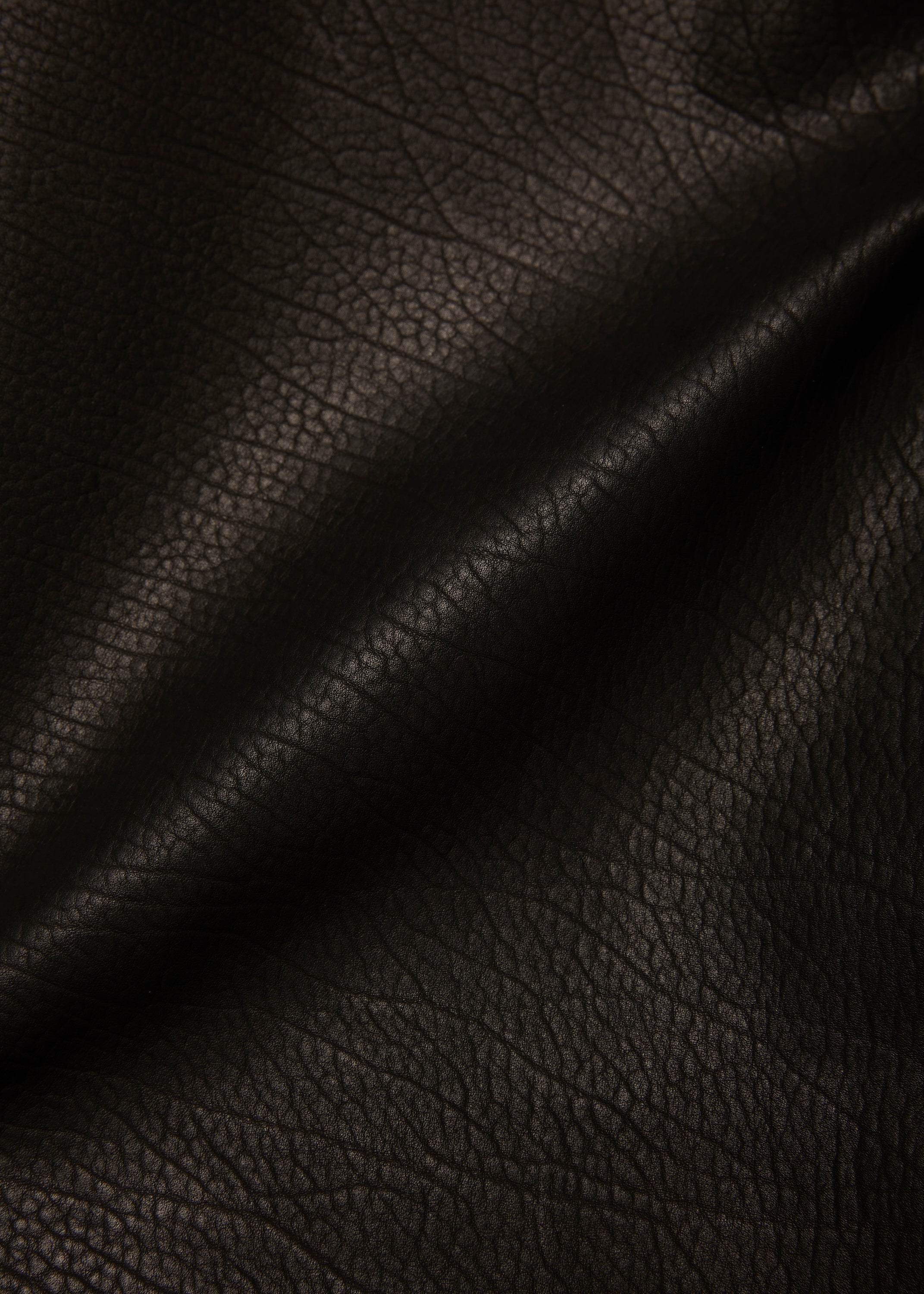 CALF LEATHER COVERALL JKT