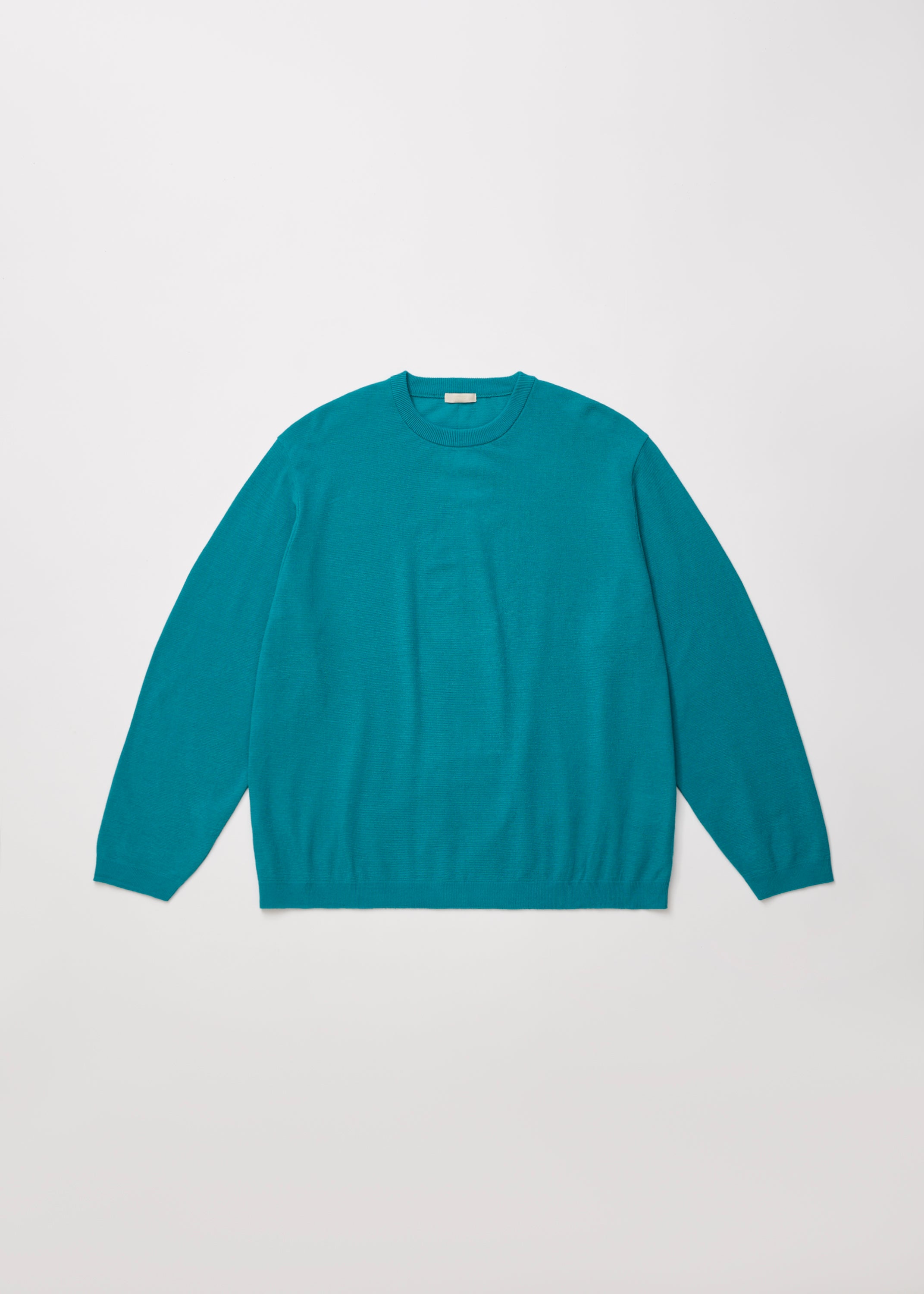 TWISTED COTTON KNIT PULLOVER