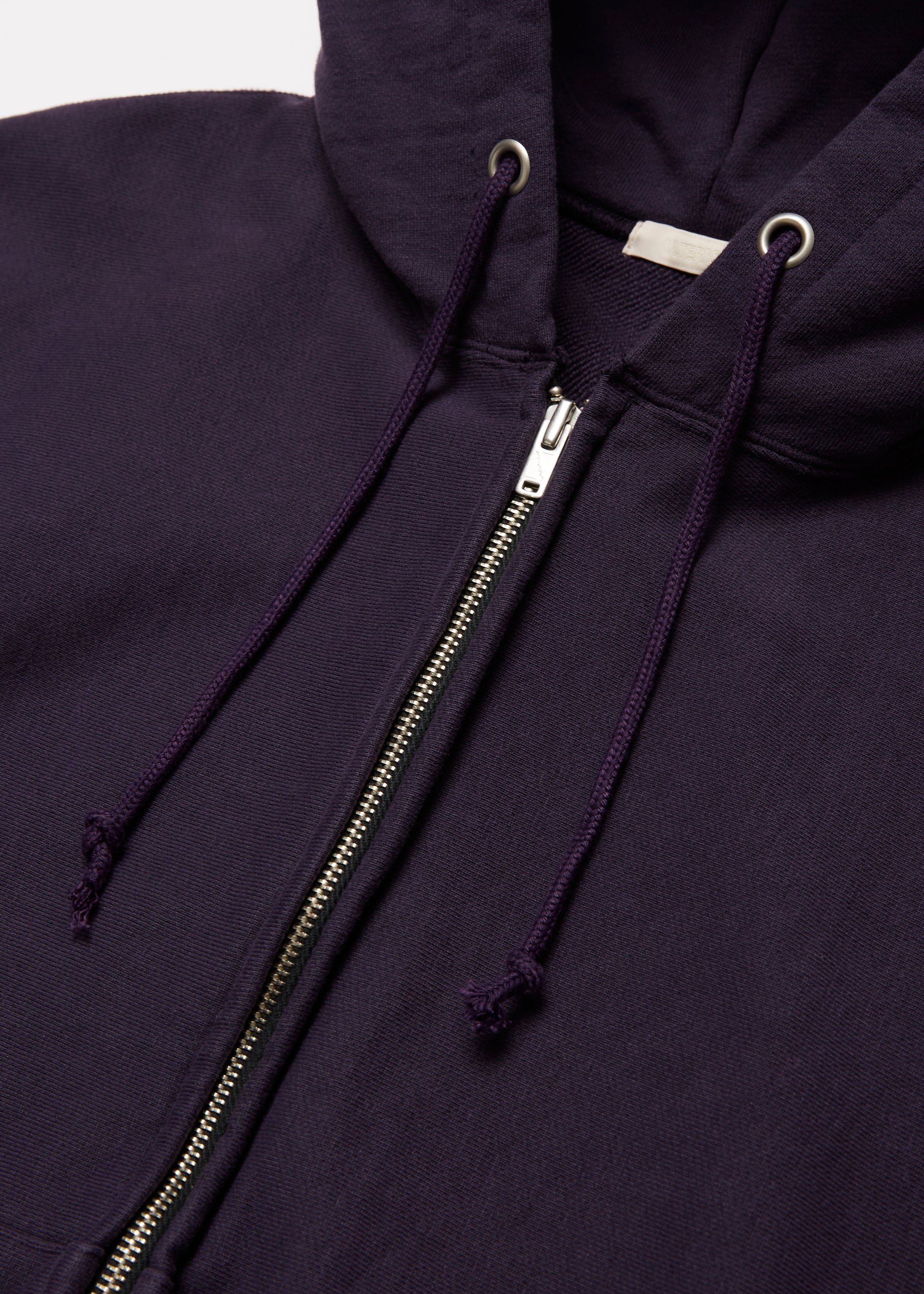 FADED SILKY TERRY RW ZIP UP PARKA