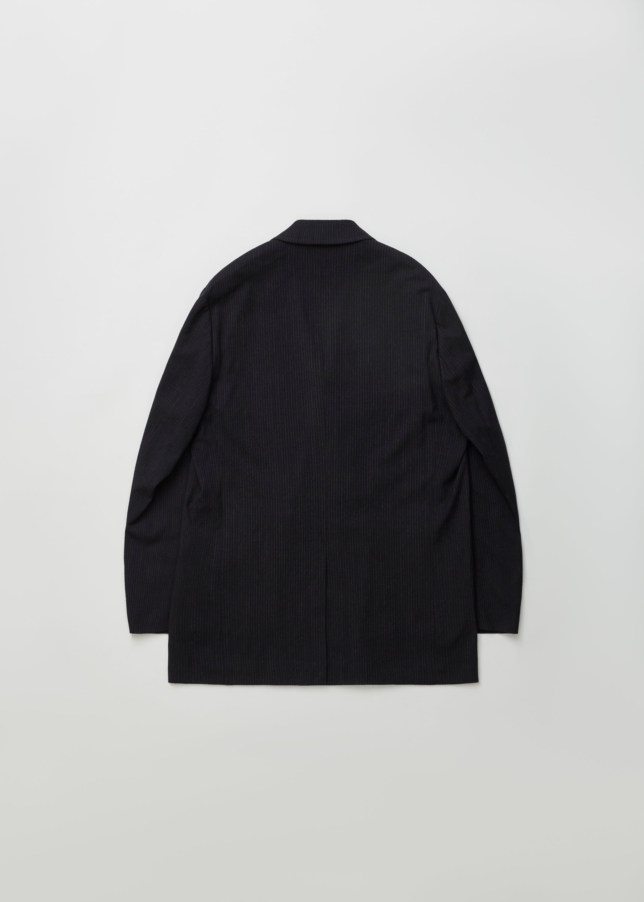 SILK WOOL STRIPED OX DB JKT