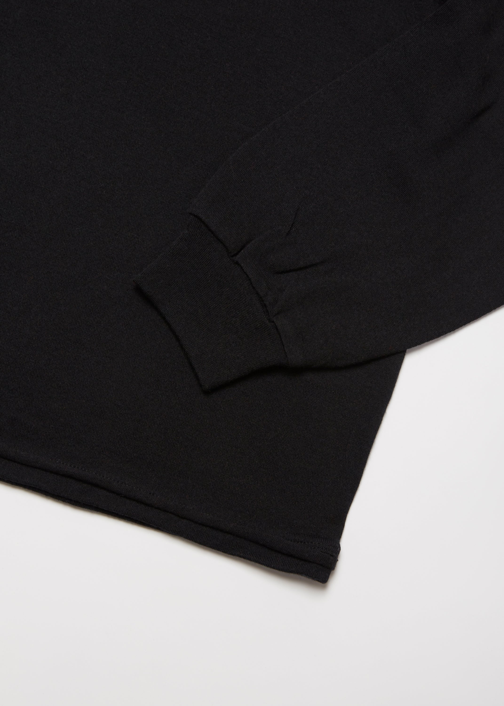 SUPER FINE WOOL COTTON TURTLE-NECK TOP