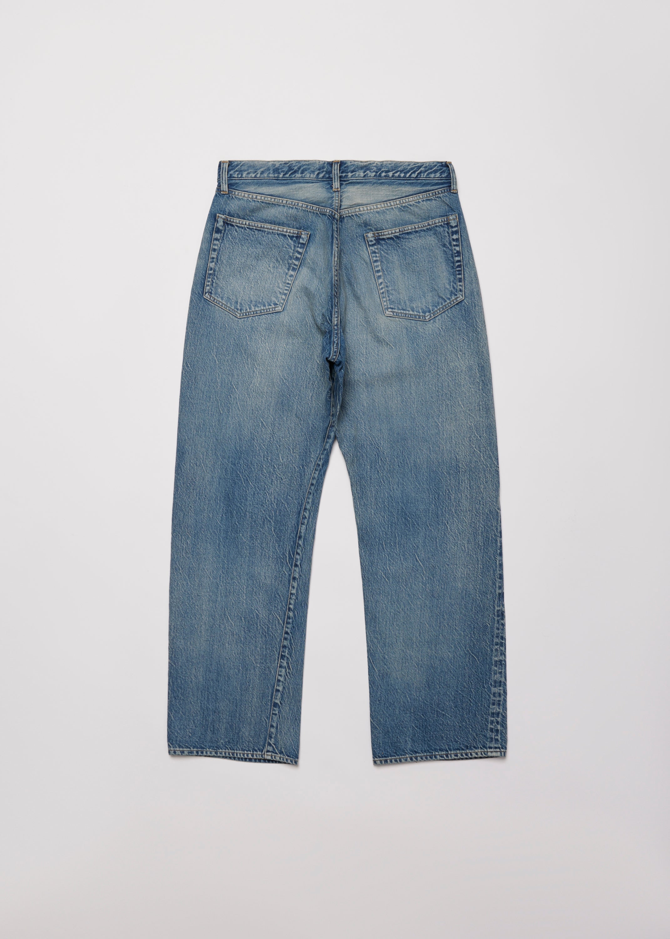 VINTAGE WASHED SELVEDGE DENIM 5P PANTS